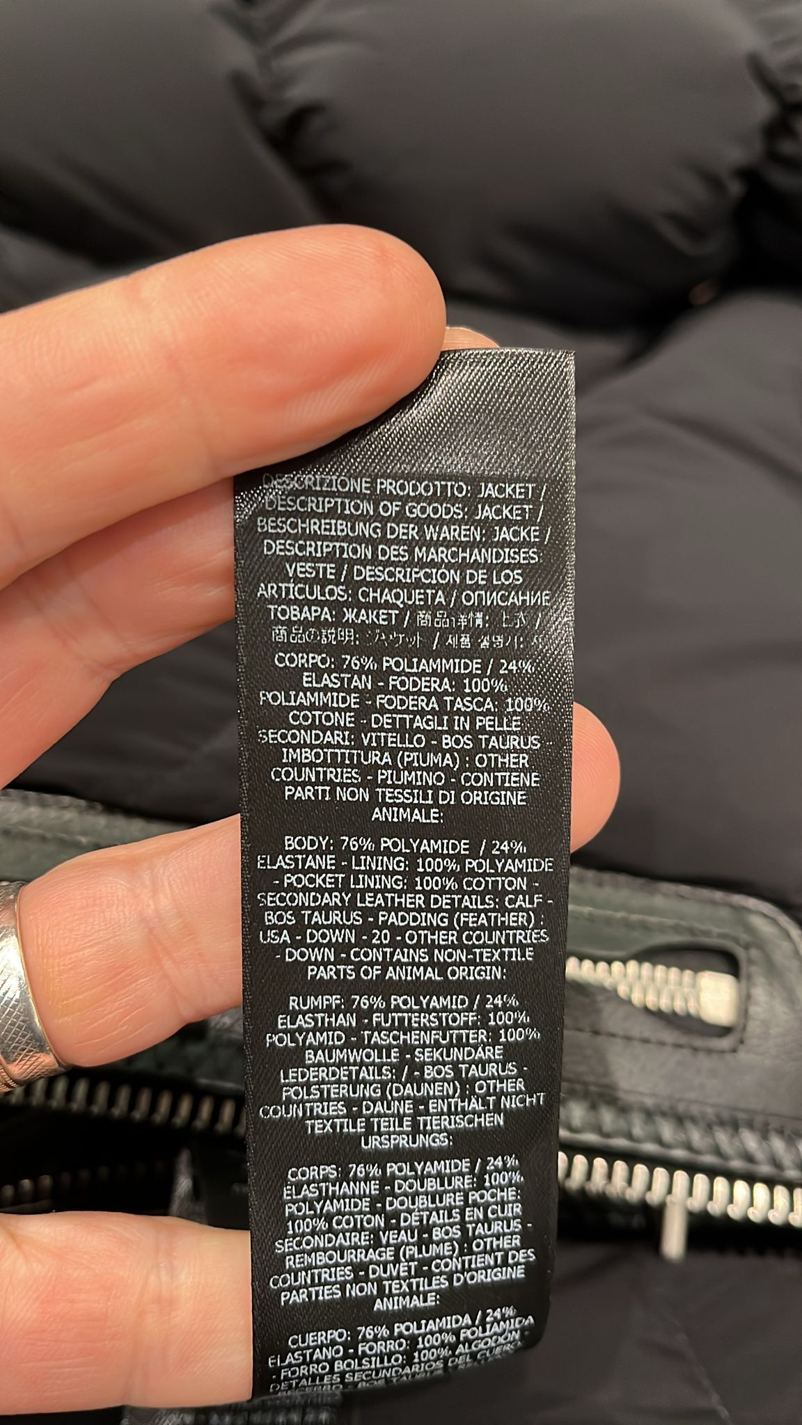 Tom Ford o1loc1c0126 OJD001 Down Jacket in Black Size US S / EU 44-46 / 1 - 3 Thumbnail