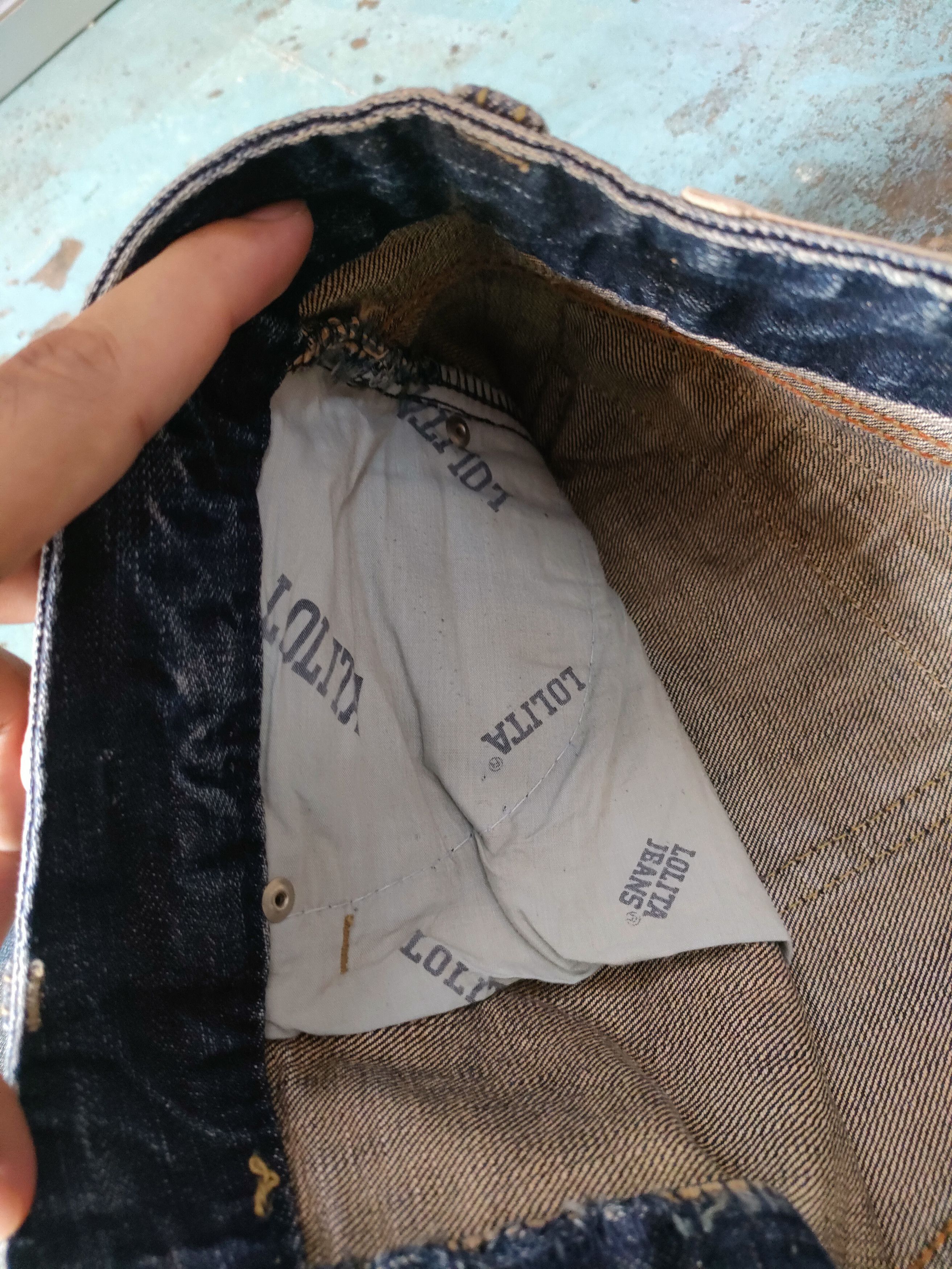 If Six Was Nine × Japanese Brand Lolita Flare Jeans Size US 33 - 5 Thumbnail