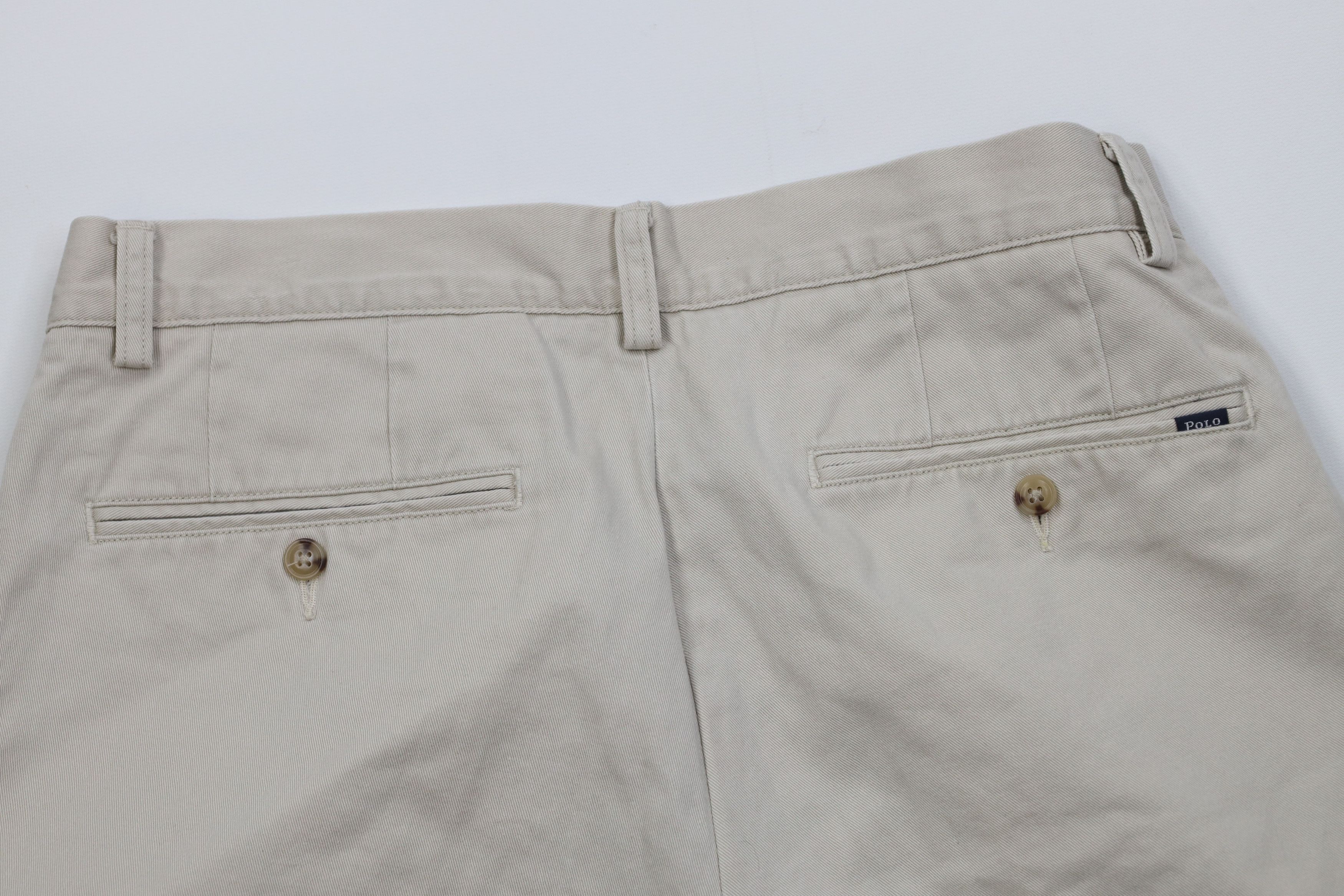 Polo Ralph Lauren Vintage Ralph Lauren Fit Above Knee Chino Shorts Beige Size US 30 / EU 46 - 12 Thumbnail