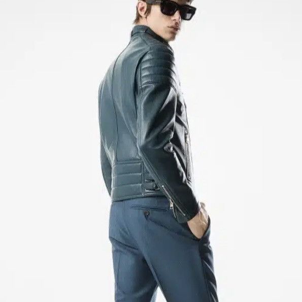 Tom Ford Tom Ford Leather Jacket in Large Size US L / EU 52-54 / 3 - 4 Thumbnail