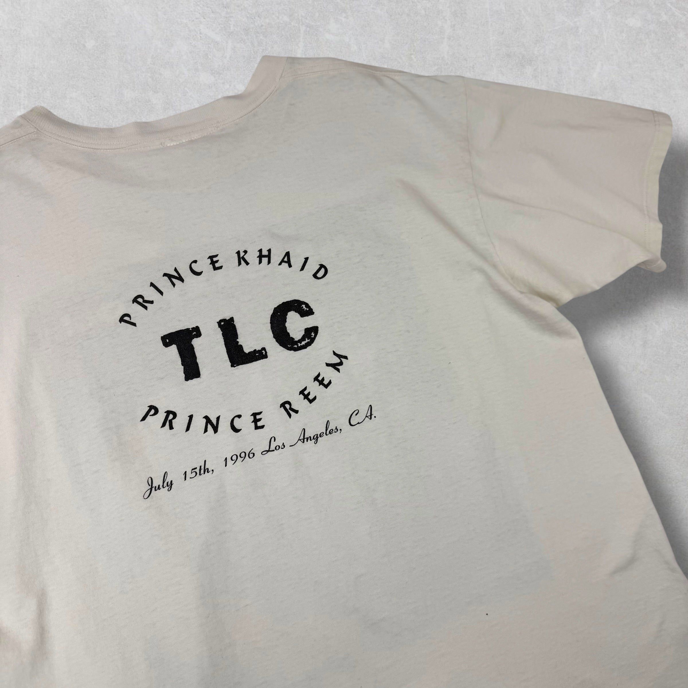 Band Tees Vintage 1996 TLC CrazySexyCool World Tour Tee L Size US L / EU 52-54 / 3 - 4 Thumbnail