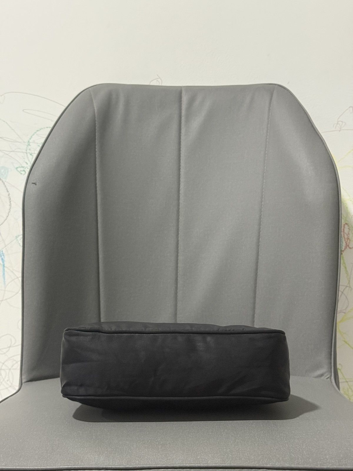 Prada Vintage Prada Black Nylon Hobo Shoulder Bag Size ONE SIZE - 6 Thumbnail