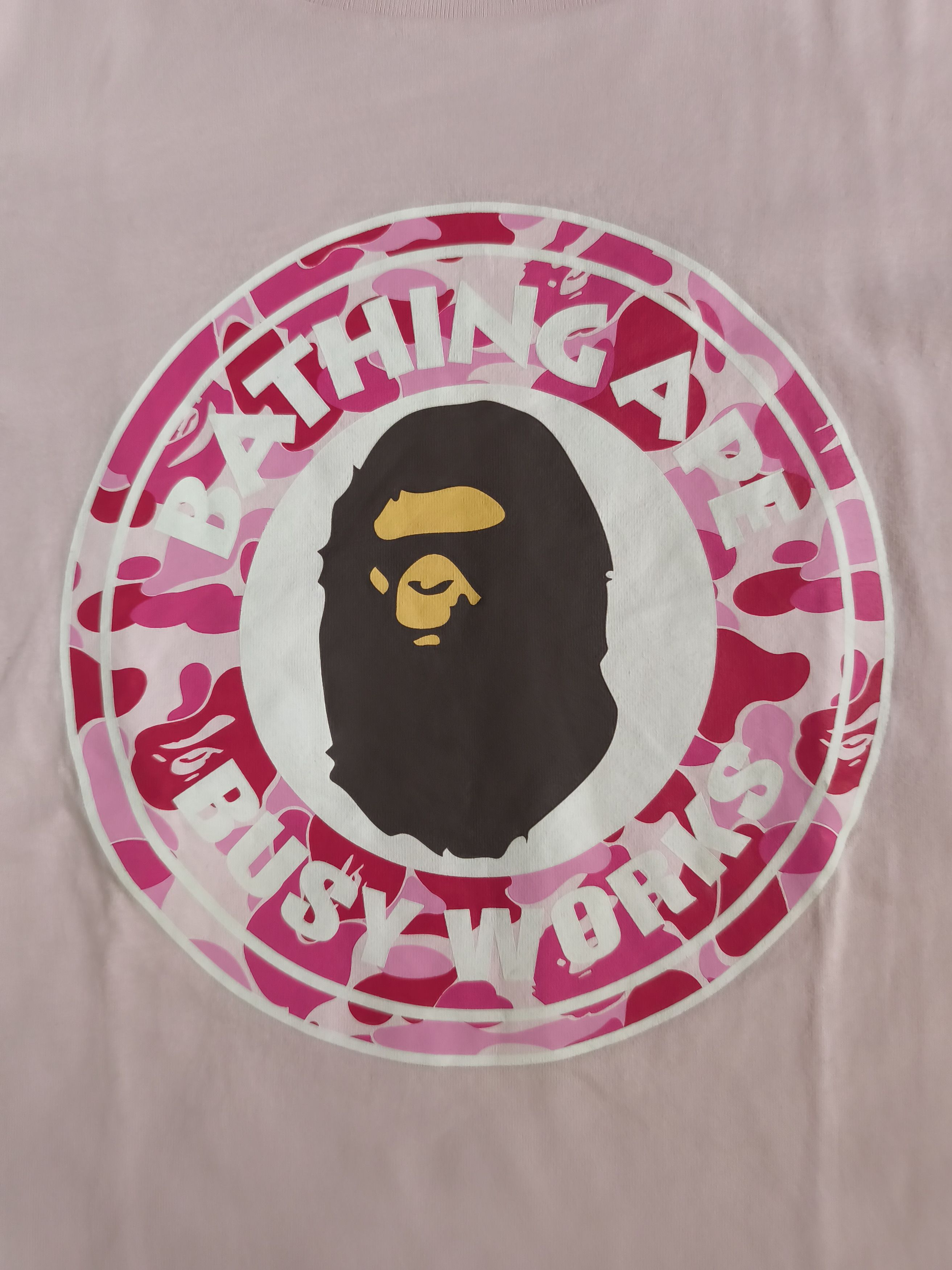 Bape Bape Busy Works Tee Size S / US 4 / IT 40 - 4 Thumbnail