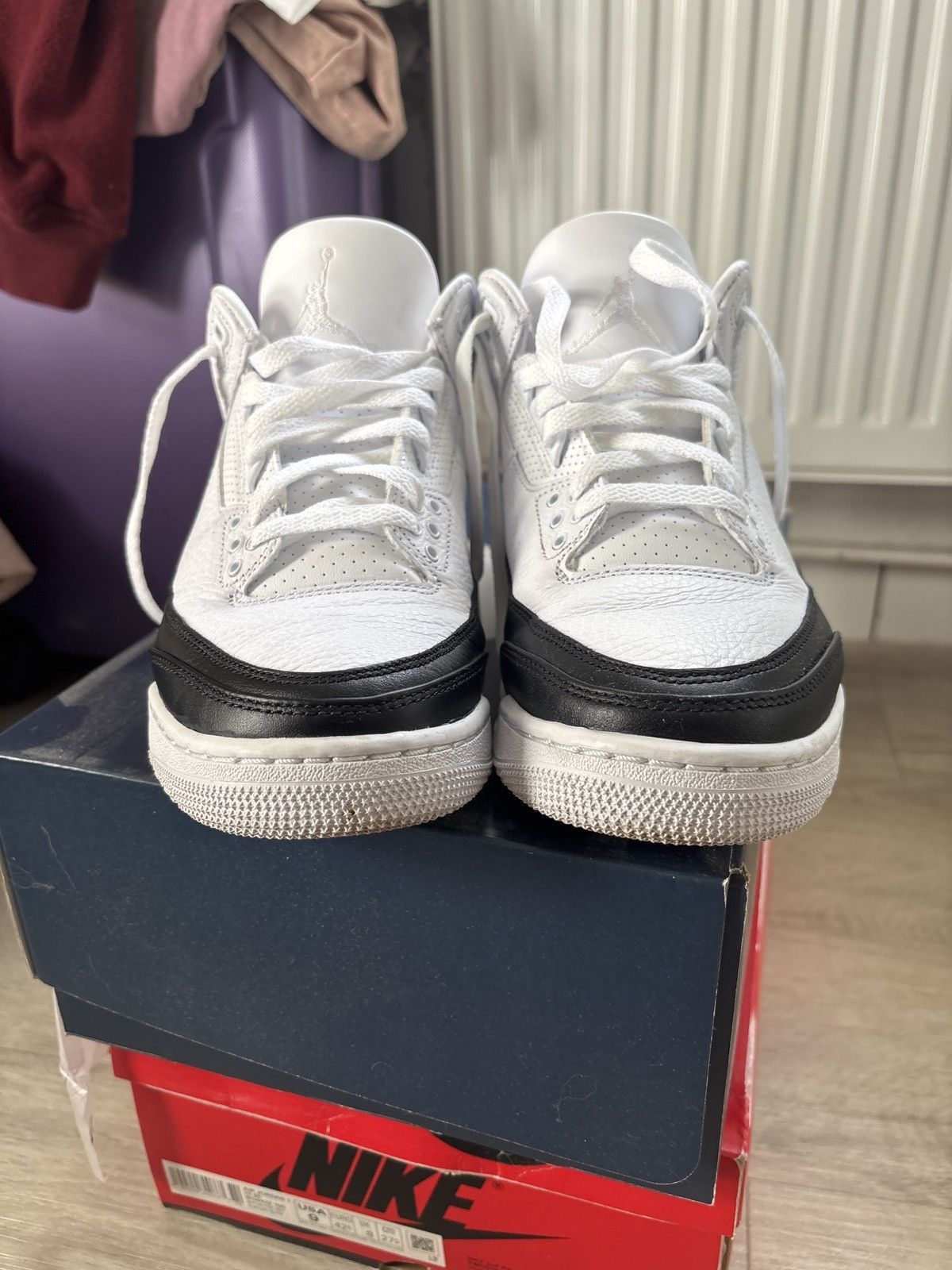 Jordan Brand Nike Air Jordan 3 Fragment design Size US 8.5 / EU 41-42 - 3 Thumbnail