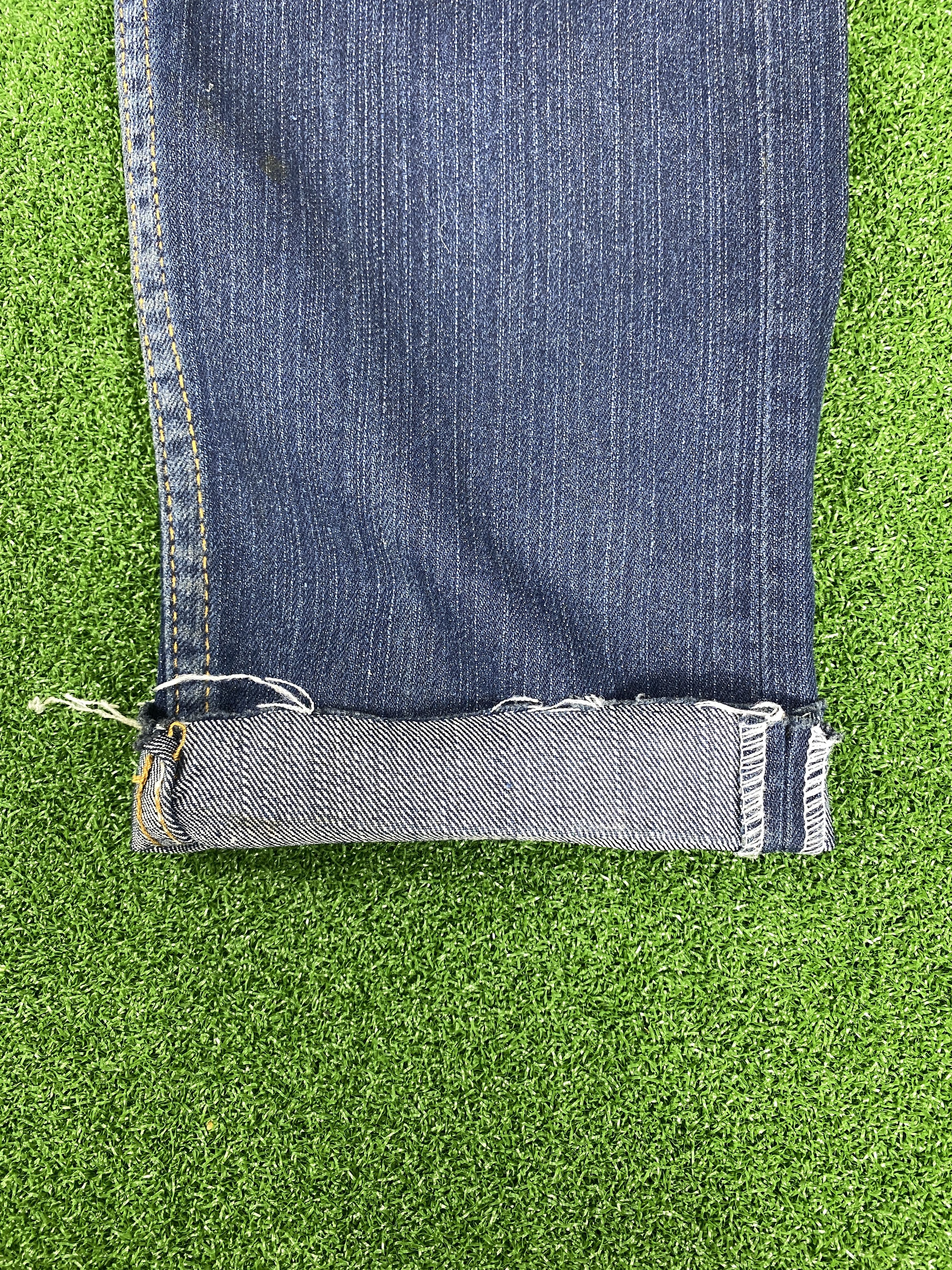 Cheap Monday Vintage Cheap Monday Distressed Blue Jeans Size US 34 / EU 50 - 8 Thumbnail