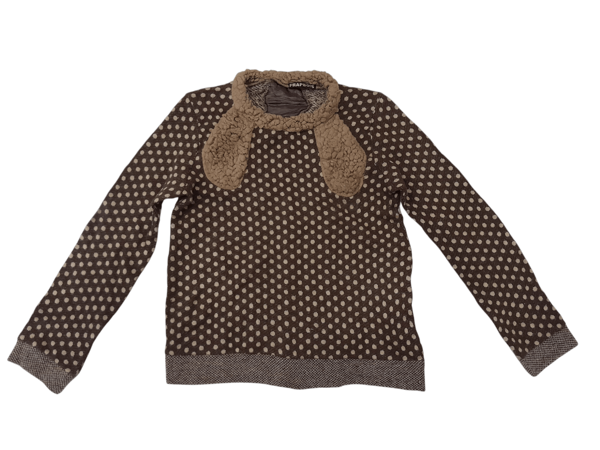 Frapbois × Issey Miyake Frapbois Issey Miyake Bunny Sweater Knitwear (F400) Size S / US 4 / IT 40 - 1 Thumbnail
