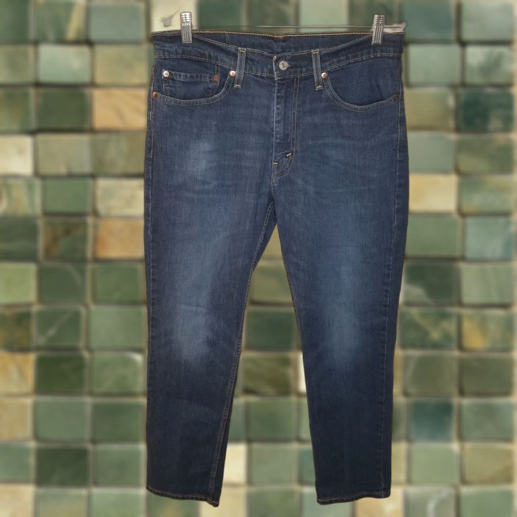Levi's LEVI'S Jeans 511 Men Straight Blue Size 34x30 Adult Regular Inseam 30 Bodywear Clothing Mens Size US 34 / EU 50 - 1 Thumbnail