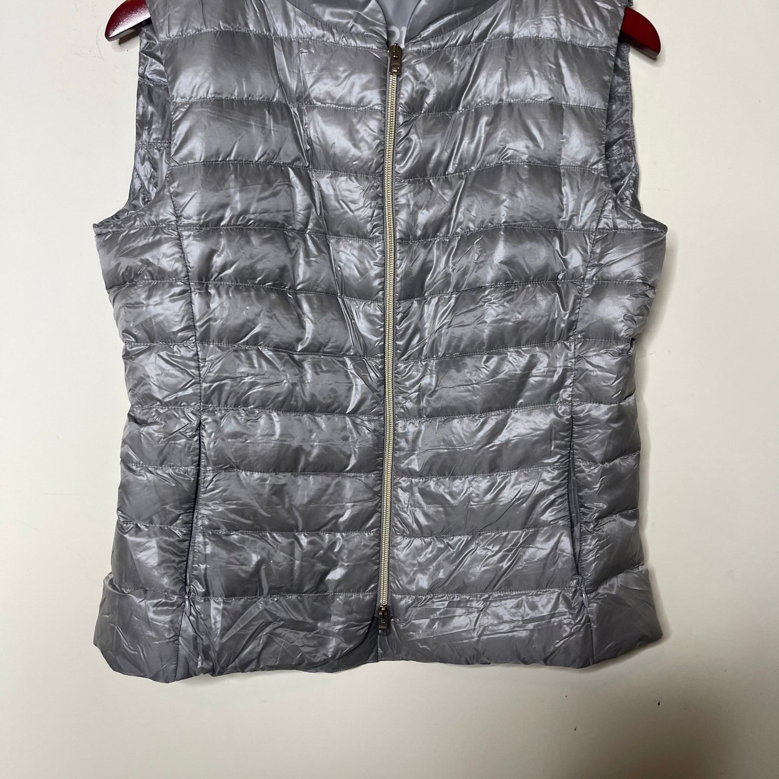 Herno Herno silver puff lightweight vest sz M Size M / US 6-8 / IT 42-44 - 7 Thumbnail