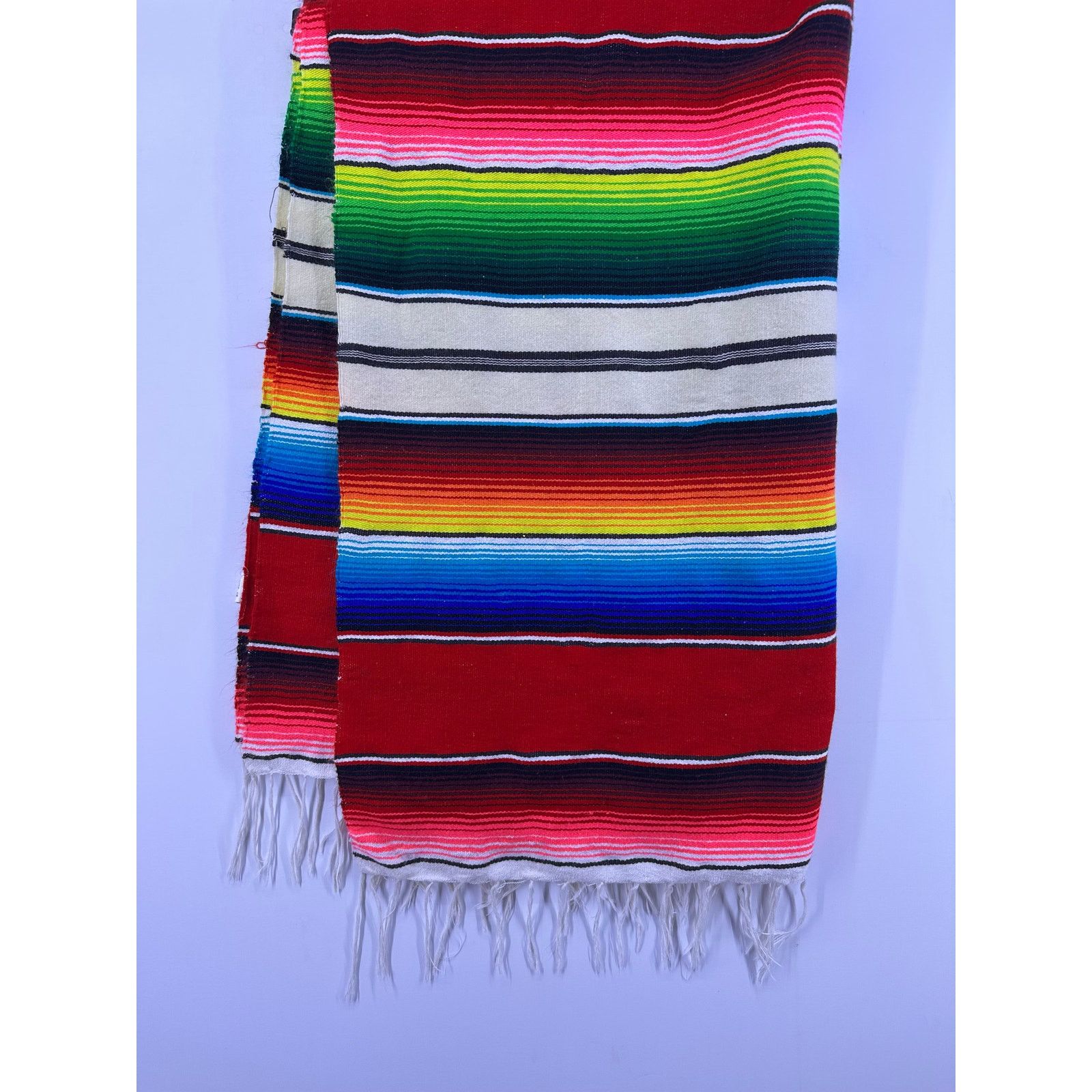 & Other Stories Mexican Multi Color Long Poncho 72” long Size US XL / EU 56 / 4 - 8 Thumbnail