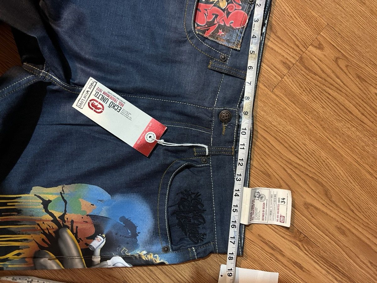 Ecko Unltd. × Vintage Vtg ECKO UNLTD RARE ITEM Size US 34 / EU 50 - 12 Thumbnail