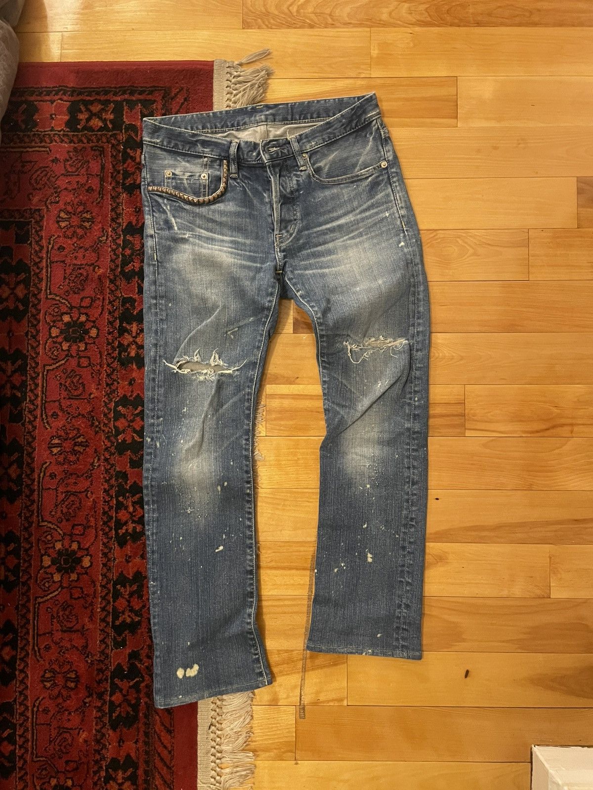 Hysteric Glamour Hysteric Glamour Flare Jeans Size 27" / US 4 / IT 40 - 1 Thumbnail