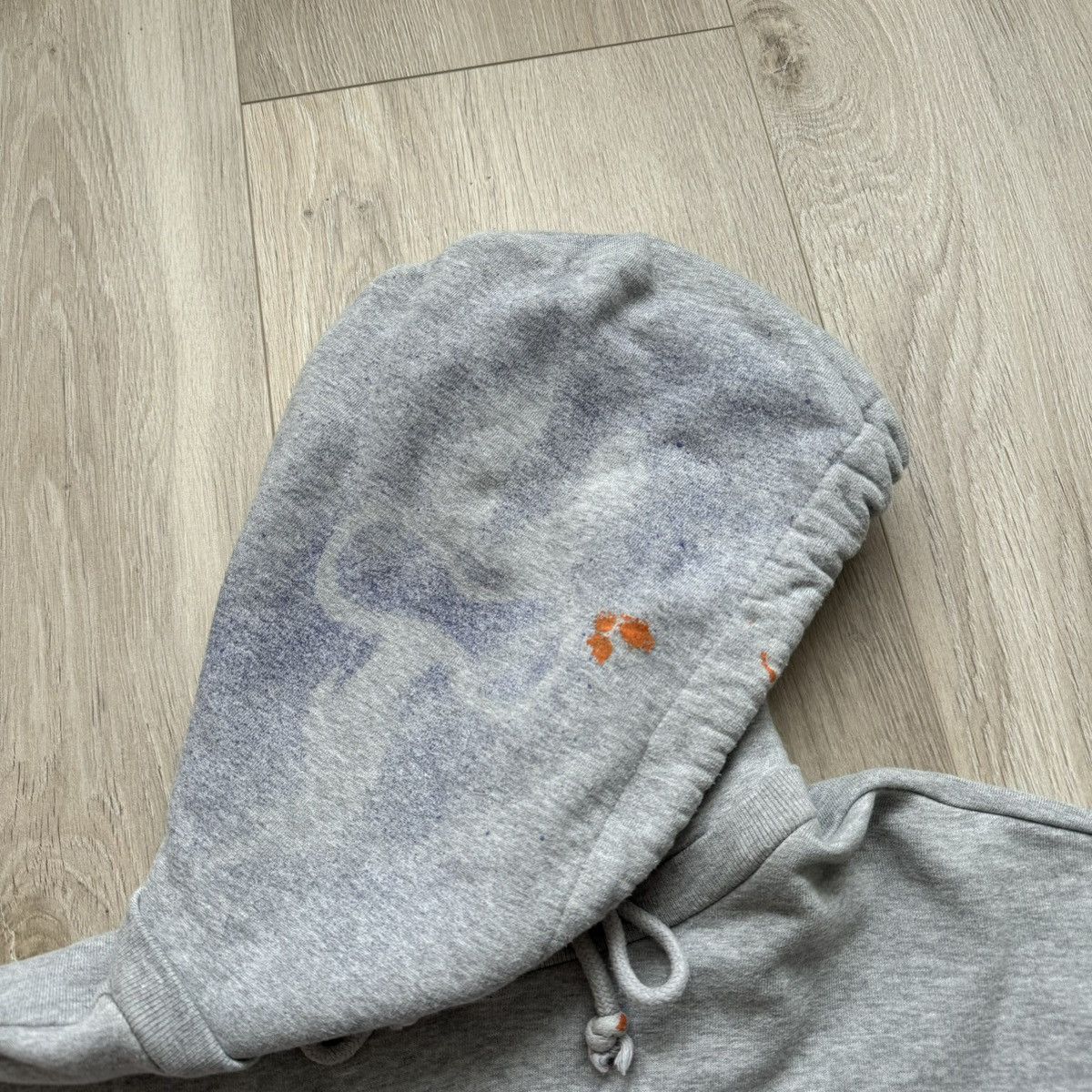 Gosha Rubchinskiy Gosha Rubchinskiy 18Aw FlagS Grey Cotton Custom Hoodie Size US M / EU 48-50 / 2 - 5 Thumbnail