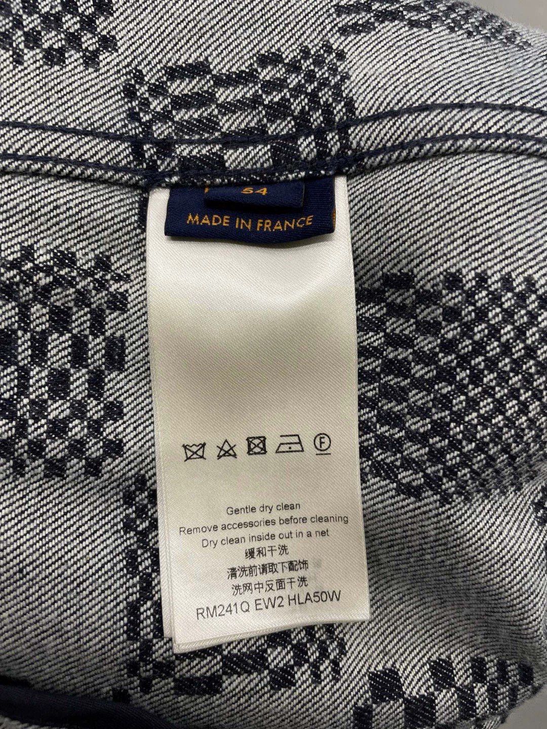 Louis Vuitton LV Checkered Denim Jacket Size 54 Size US L / EU 52-54 / 3 - 5 Thumbnail