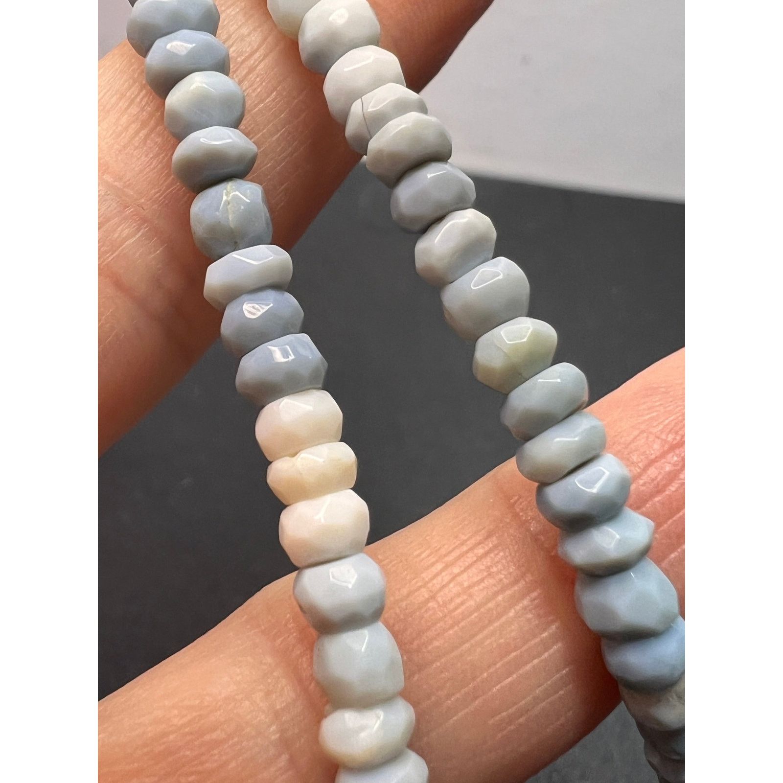 Other Shaded blue opal necklace with sterling silver clasp Size ONE SIZE - 3 Thumbnail