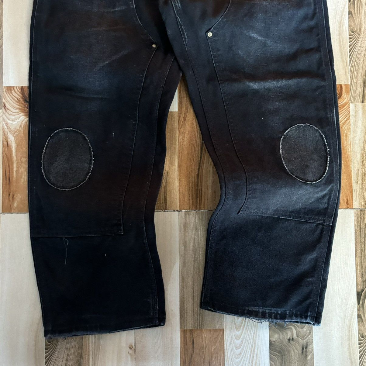 Carhartt Crazy Faded Carhartt Double Knee B01 BLK Size US 34 / EU 50 - 3 Thumbnail