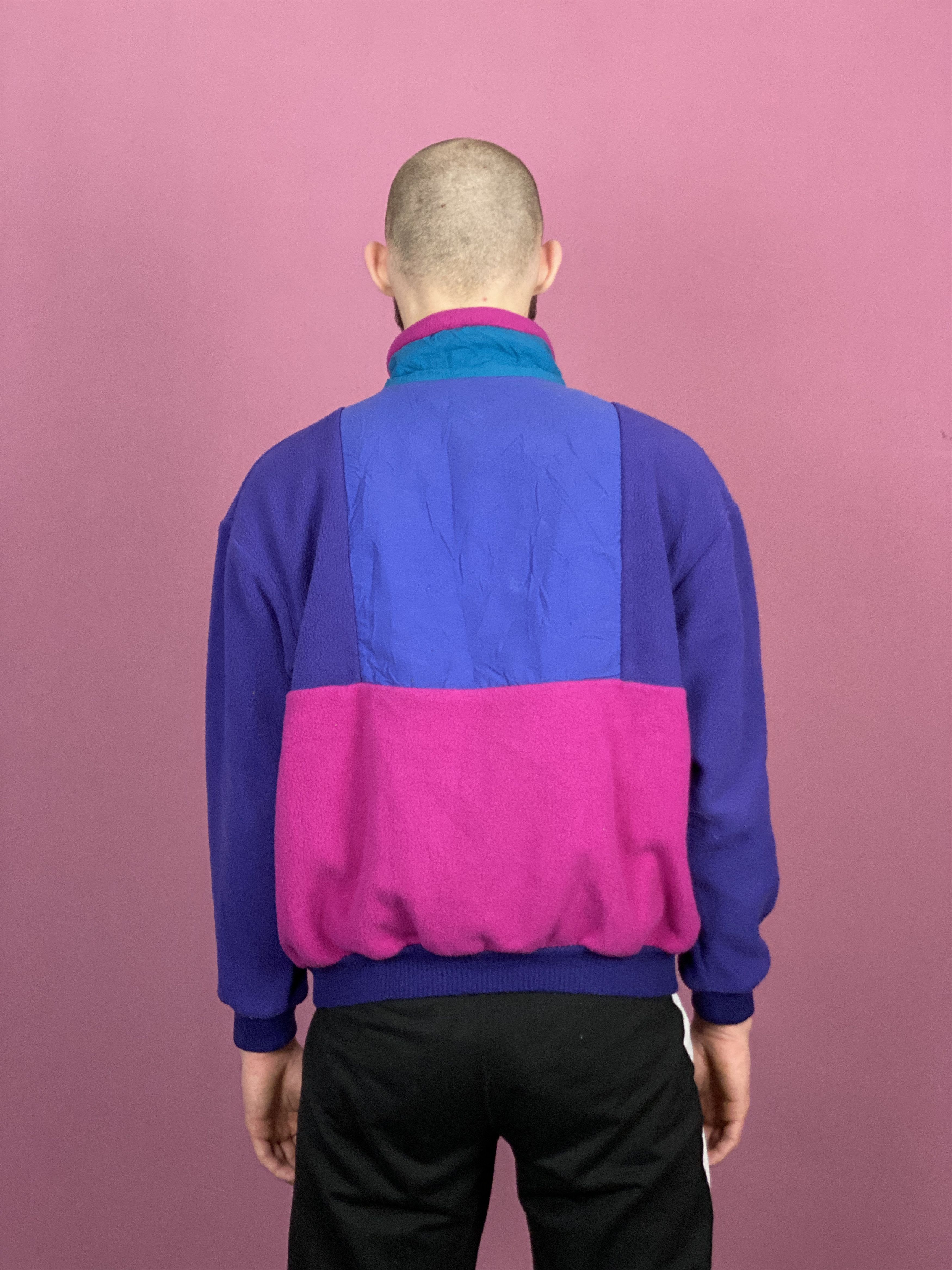 Vintage 90s Rukka Vintage Men's Half Zip Fleece - S Size US S / EU 44-46 / 1 - 3 Thumbnail