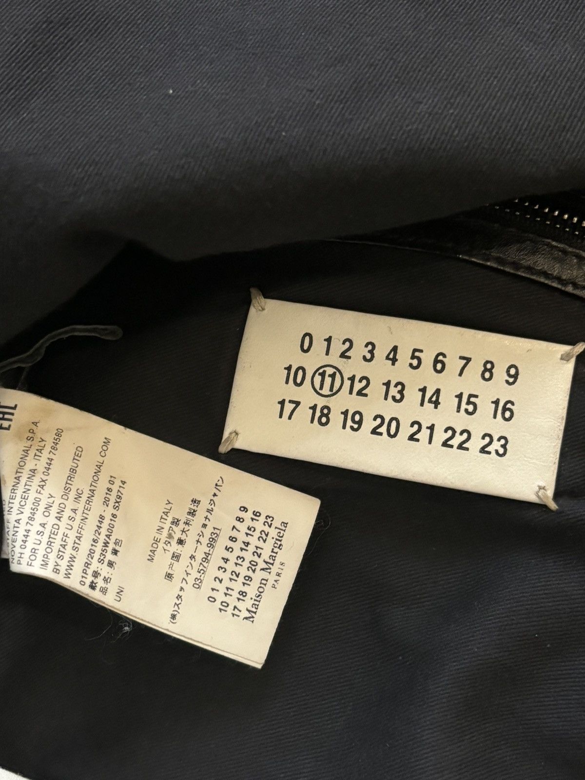 Maison Margiela Maison Margiela｜SS2016 Crinkled Leather Crossbody/Backpack Size ONE SIZE - 8 Thumbnail