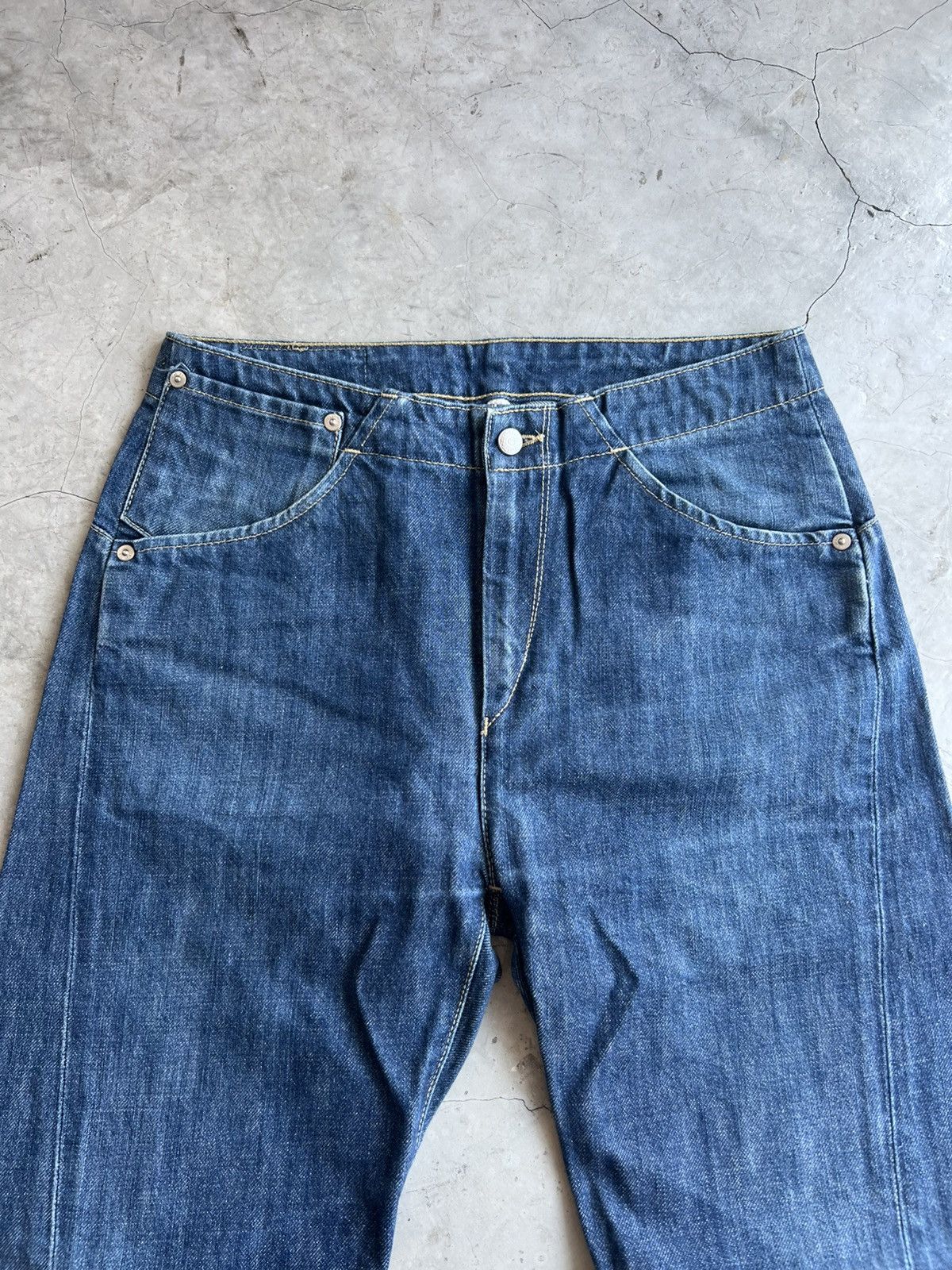 Levi's Levis Engineered Jeans Tag W29 Actual 30x28 Size US 29 - 2 Thumbnail