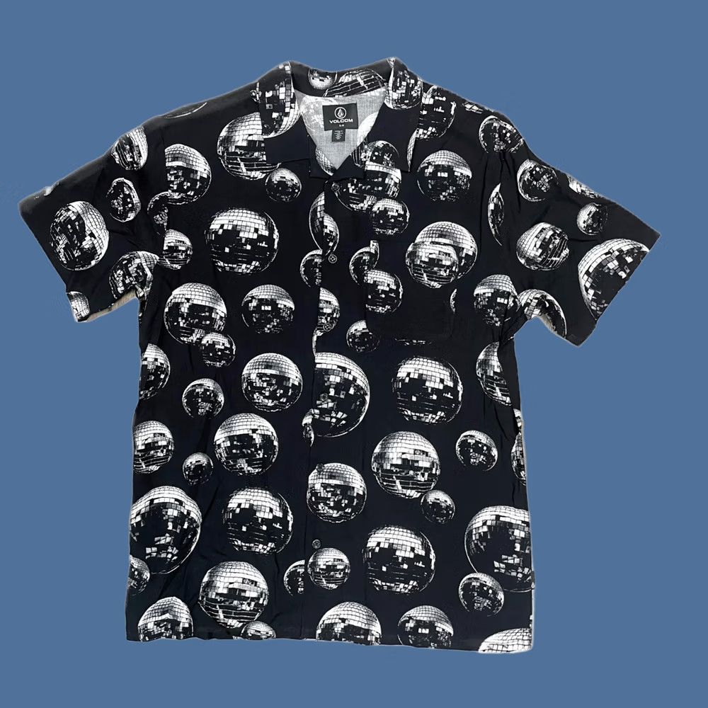 Volcom Volcom Packed Up Woven Short Sleeve Shirt Mens Black M Size US 31 - 1 Preview