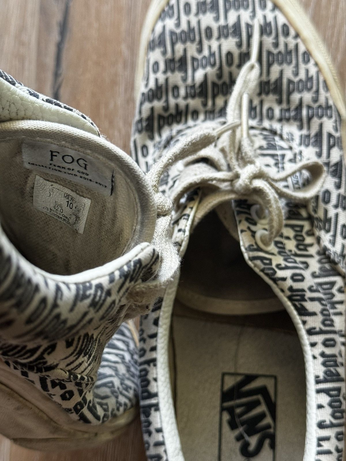 Fear of God × Vans FOG x Vans Size US 9 / EU 42 - 4 Thumbnail