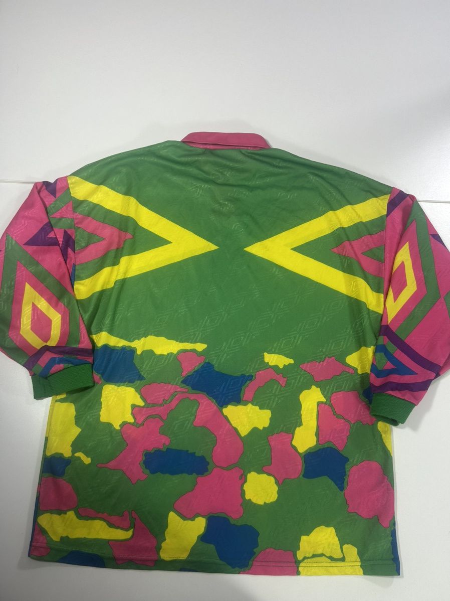 Umbro VINTAGE XL MENS UMBRO GOALIE 1994 JORGE CAMPOS STYLE JERSEY Size US XL / EU 56 / 4 - 6 Thumbnail