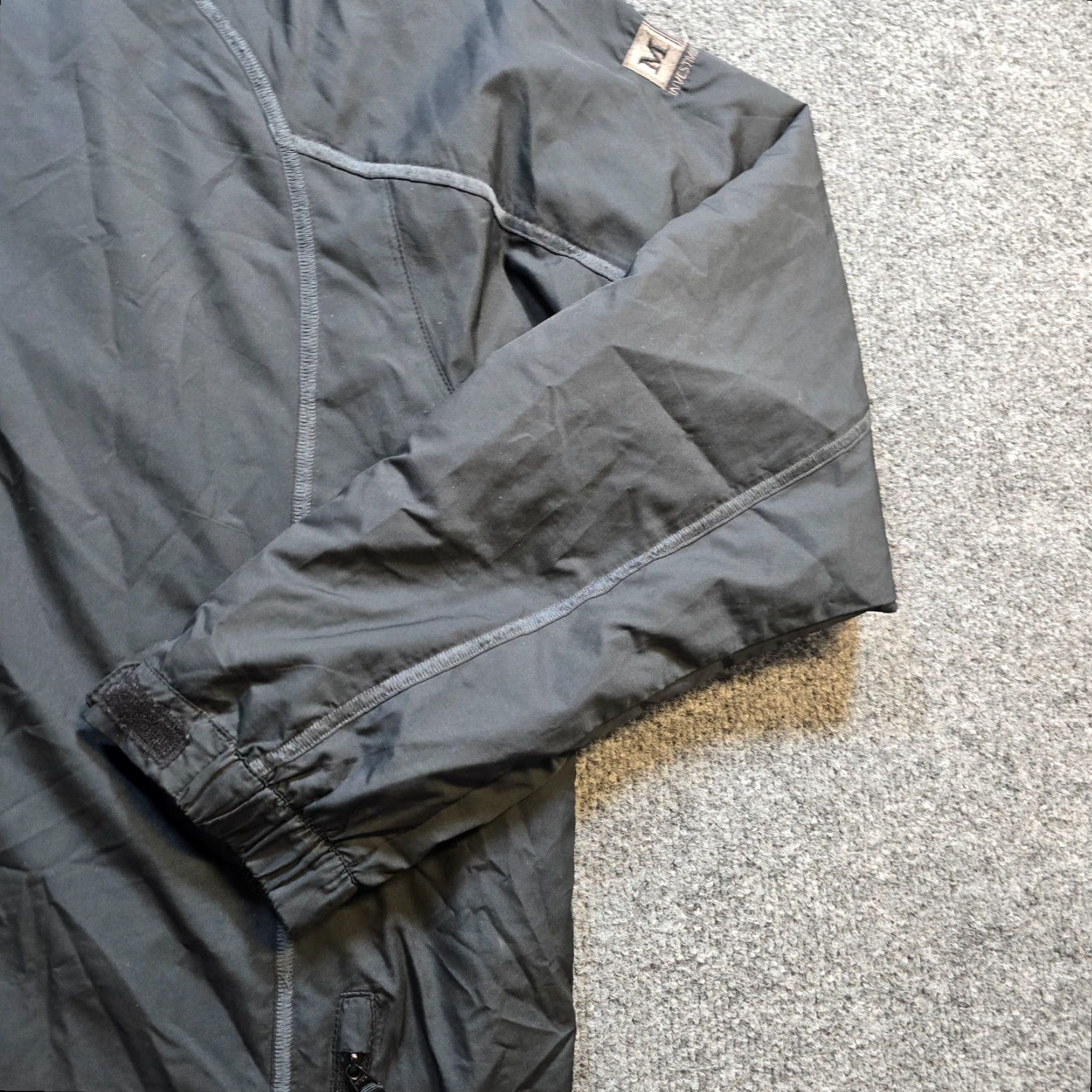 Nike Nike Jacket Mens XL Black Golf Full Zip Pockets Lined Windbreaker Casual Sports Athleisure Windbreaker, Nike Golf, Full Zip, Lined, Golf, Black, Mens Size US XL / EU 56 / 4 - 3 Thumbnail