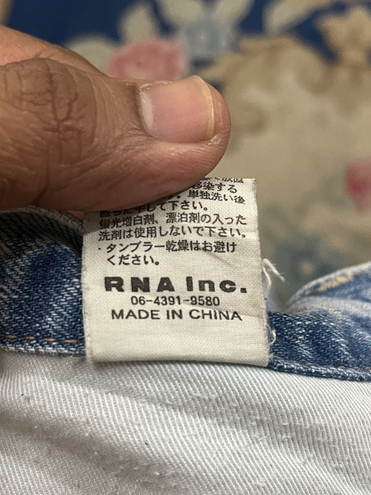 Hysteric Glamour Vintage RNA SLANG Distressed Denim Size US 31 - 13 Thumbnail