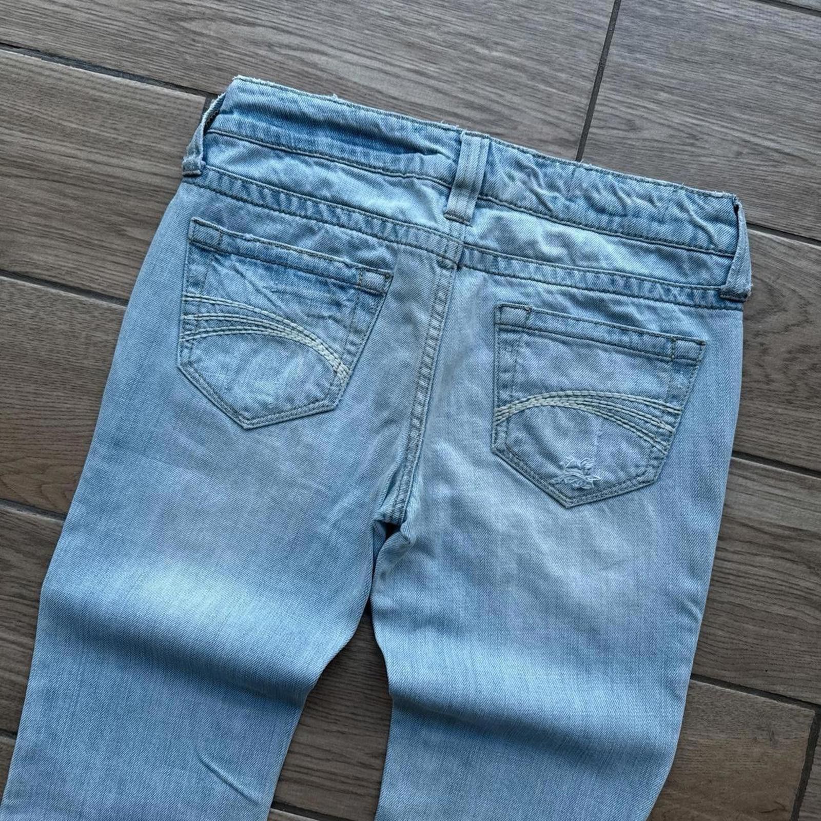 Decree Y2K Decree Boot Cut denim flared 00s jeans Size 27" / US 4 / IT 40 - 3 Thumbnail