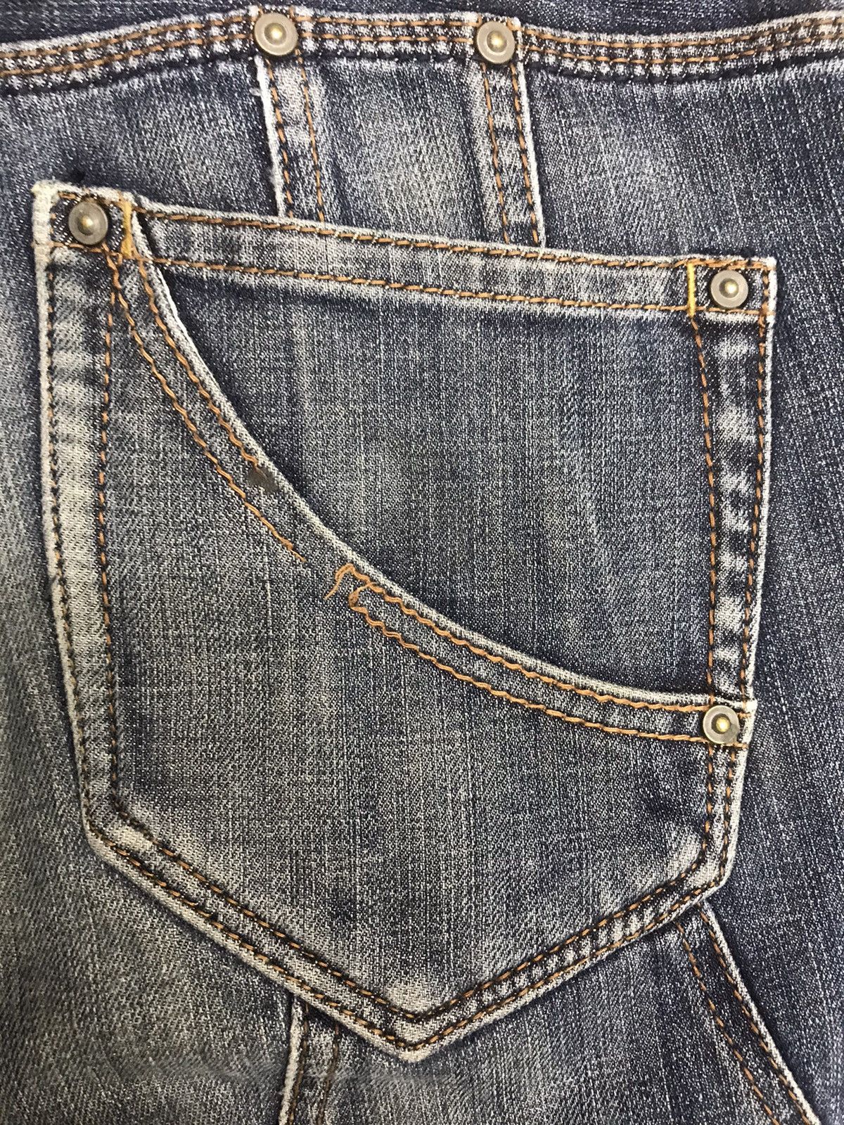 Designer × Japanese Brand 💥FLARE💥NICOLE Flare Assymetrical Seam Denim F73 Size US 31 - 15 Thumbnail