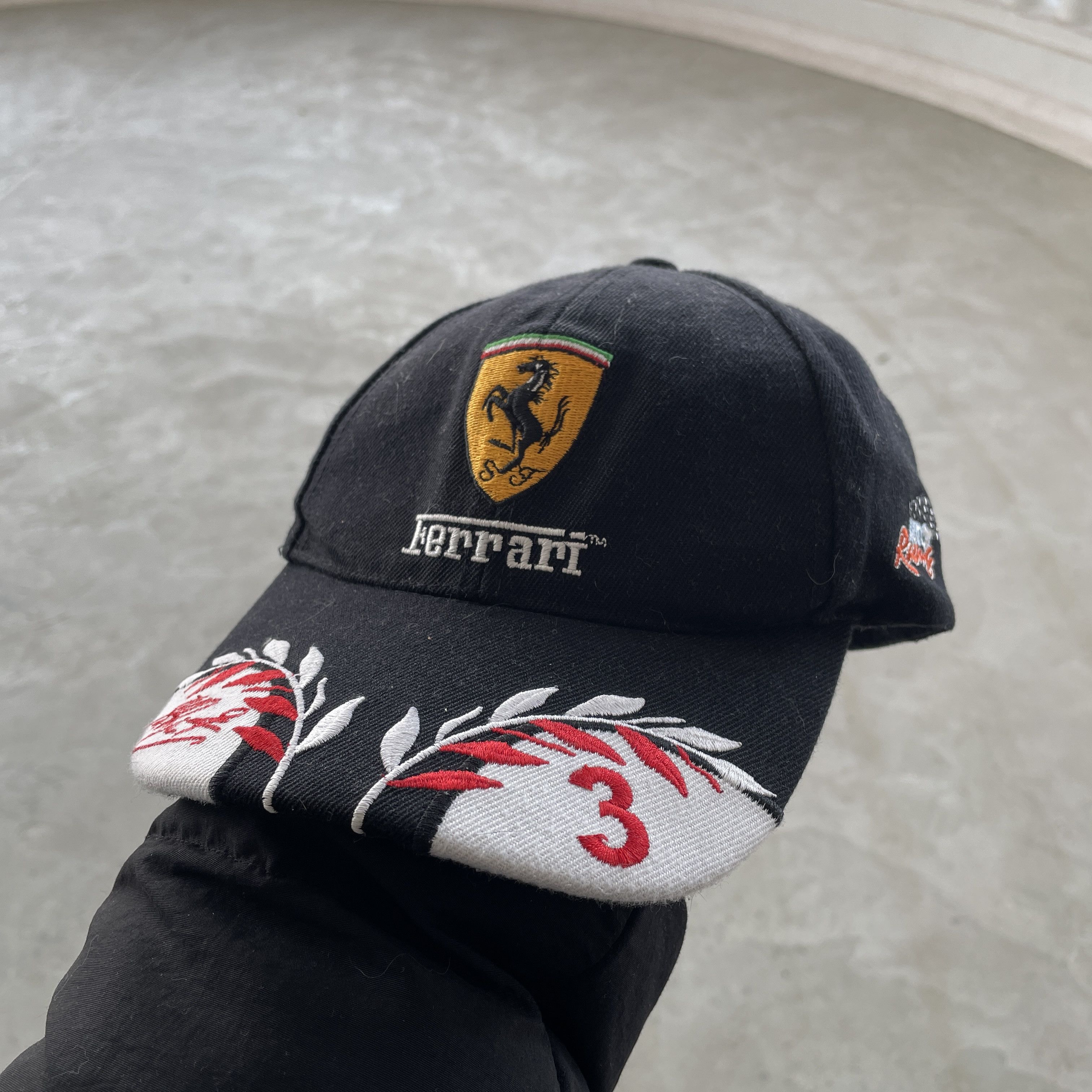 Vintage Ferrari F-1 Racing Cap
