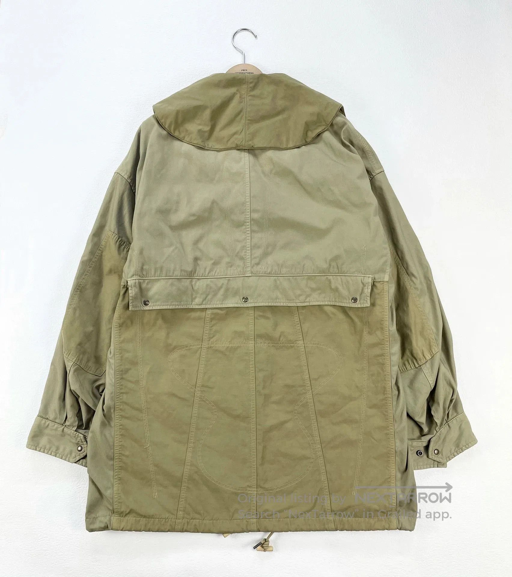 Visvim visvim paratrooper coat with unique dyeing technique. Size US L / EU 52-54 / 3 - 2 Thumbnail