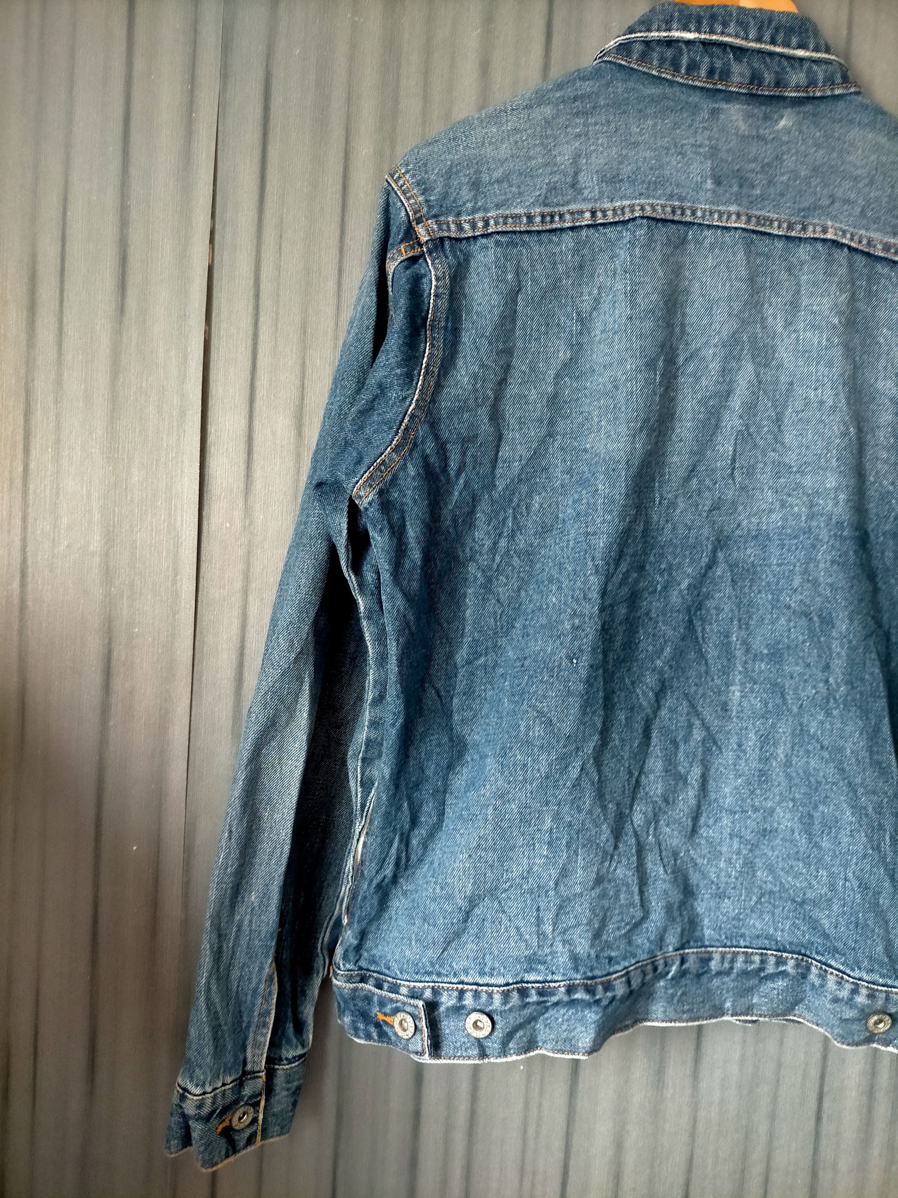 Japanese Brand Back Number Type 1 denim jacket Size US L / EU 52-54 / 3 - 12 Thumbnail