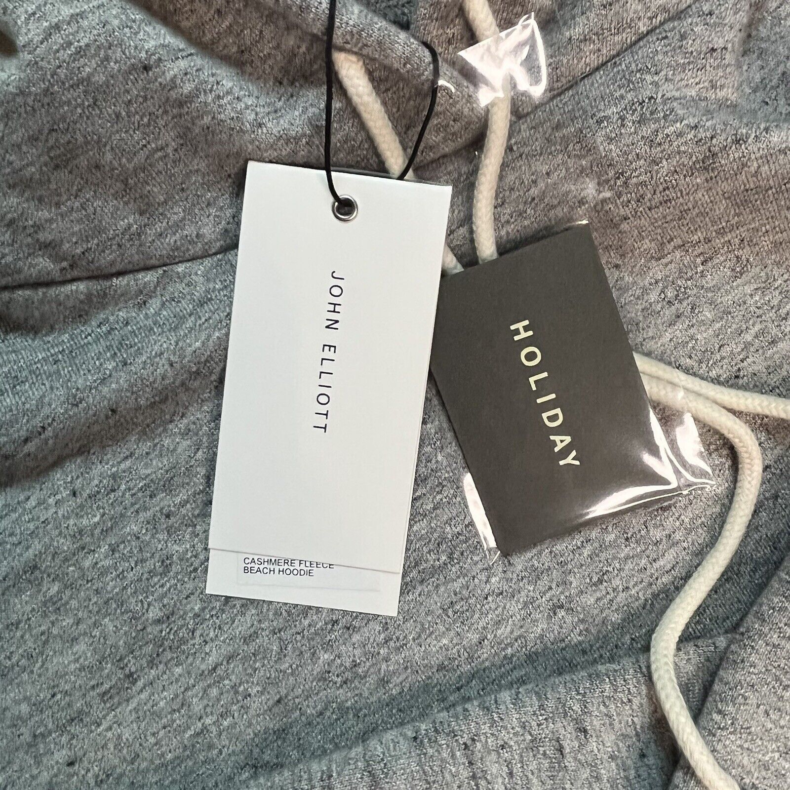 John Elliott John Elliott Cashmere Beach Hoodie Heather Grey Size US S / EU 44-46 / 1 - 3 Thumbnail