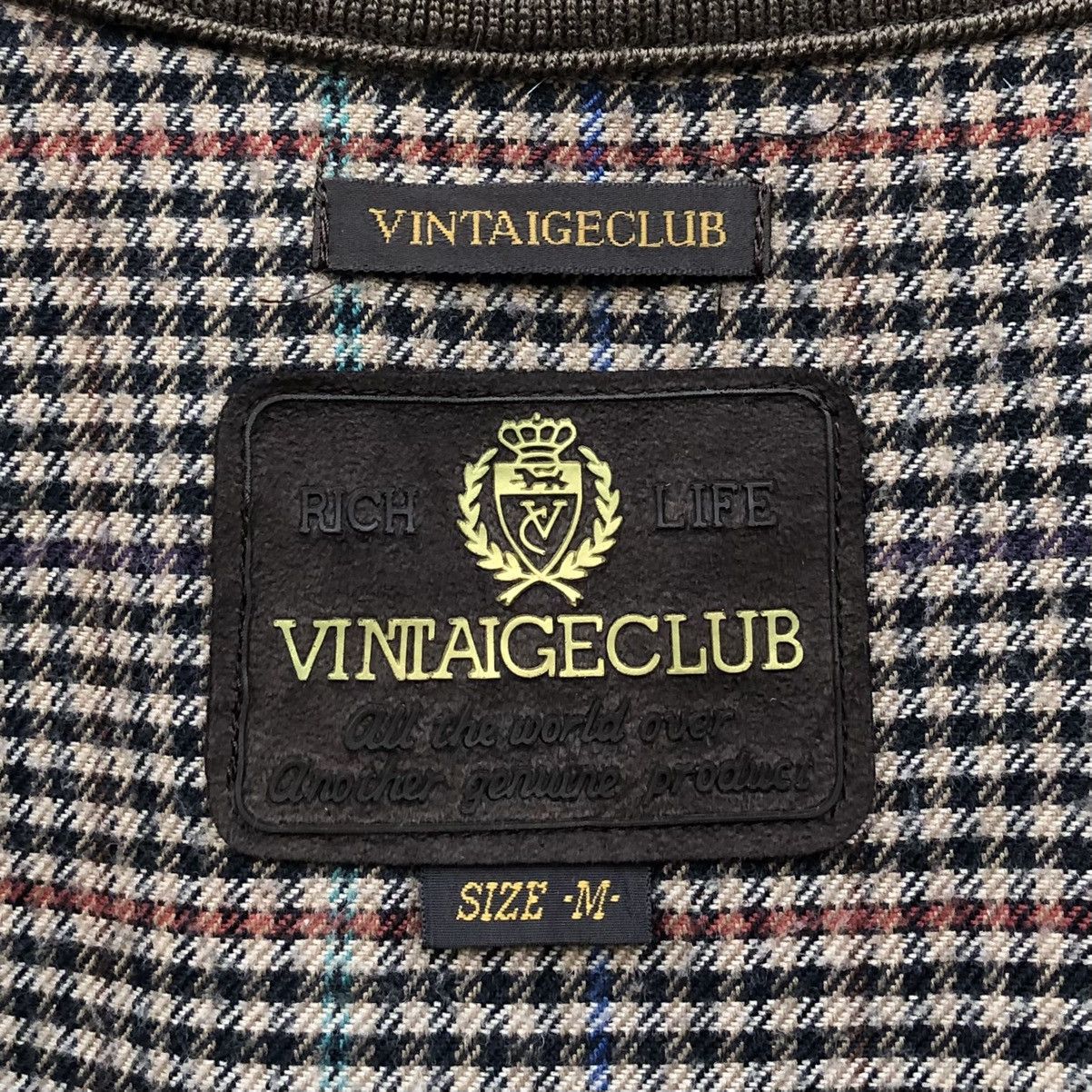 Vintage Vintage Vintaige Club Men’s Bomber Jacket Size US M / EU 48-50 / 2 - 14 Thumbnail