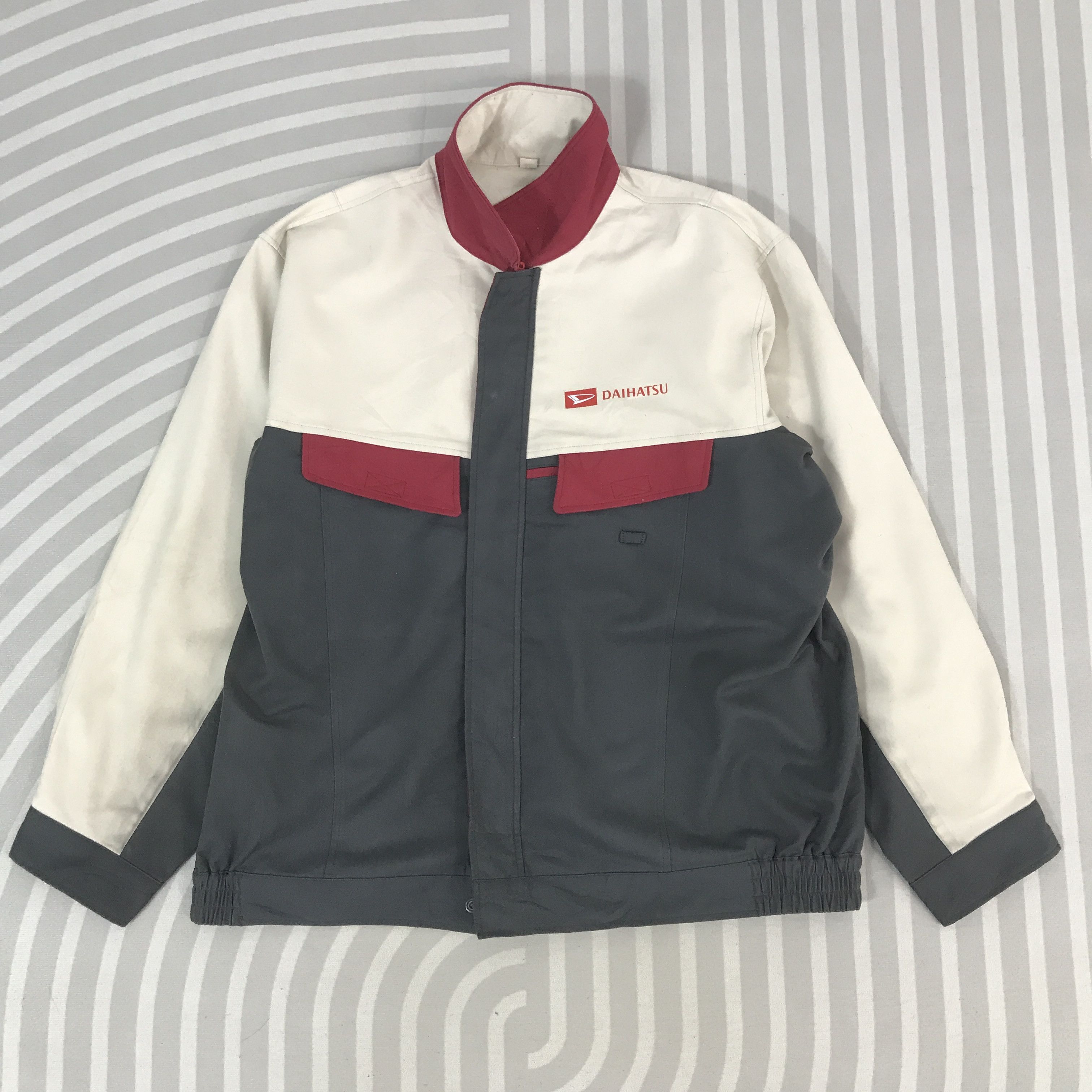 Japanese Brand Vintage Daihatsu japan Motorsport Racing Jacket Size US L / EU 52-54 / 3 - 1 Thumbnail