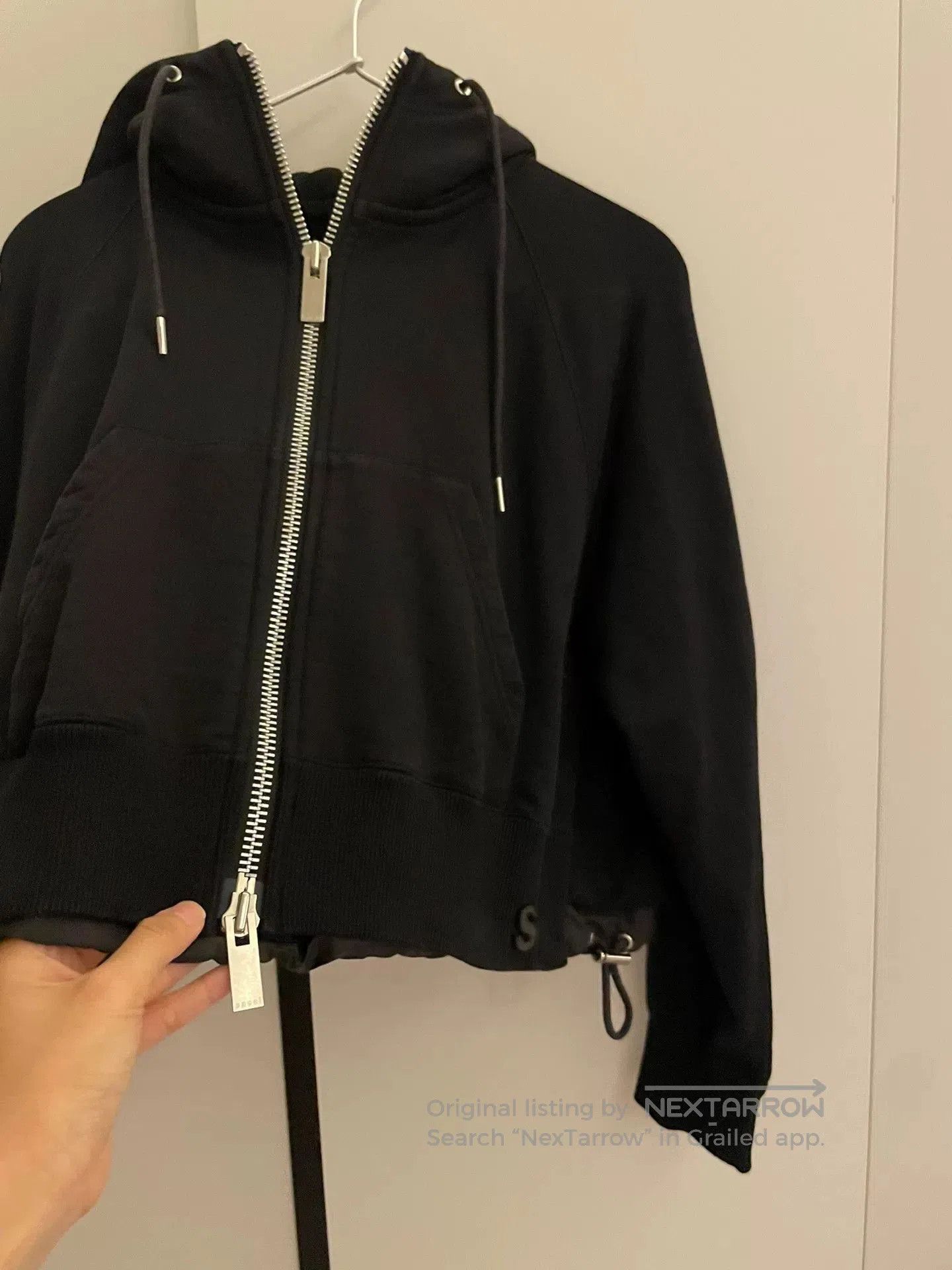 Sacai Sacai Classic Deconstructed Hoodie Jacket. Size S / US 4 / IT 40 - 3 Thumbnail