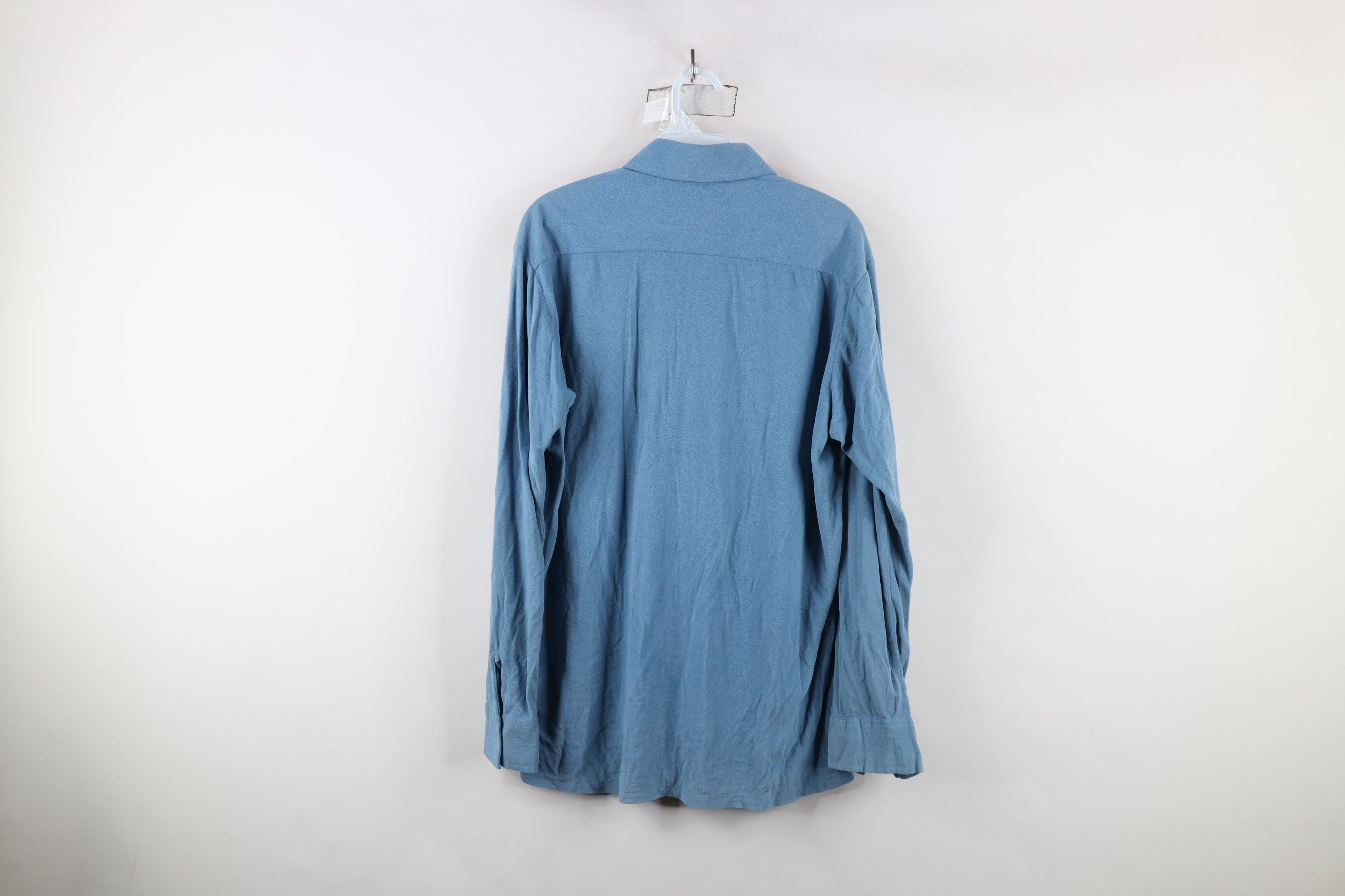 Vintage Vintage 70s Streetwear Double Pocket Collared Button Shirt Size US L / EU 52-54 / 3 - 9 Thumbnail