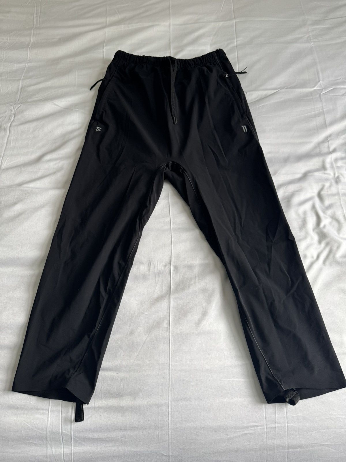 11 By Boris Bidjan Saberi × Salomon Casual black pants. Can be worn strapped up. Size US 30 / EU 46 - 1 Thumbnail