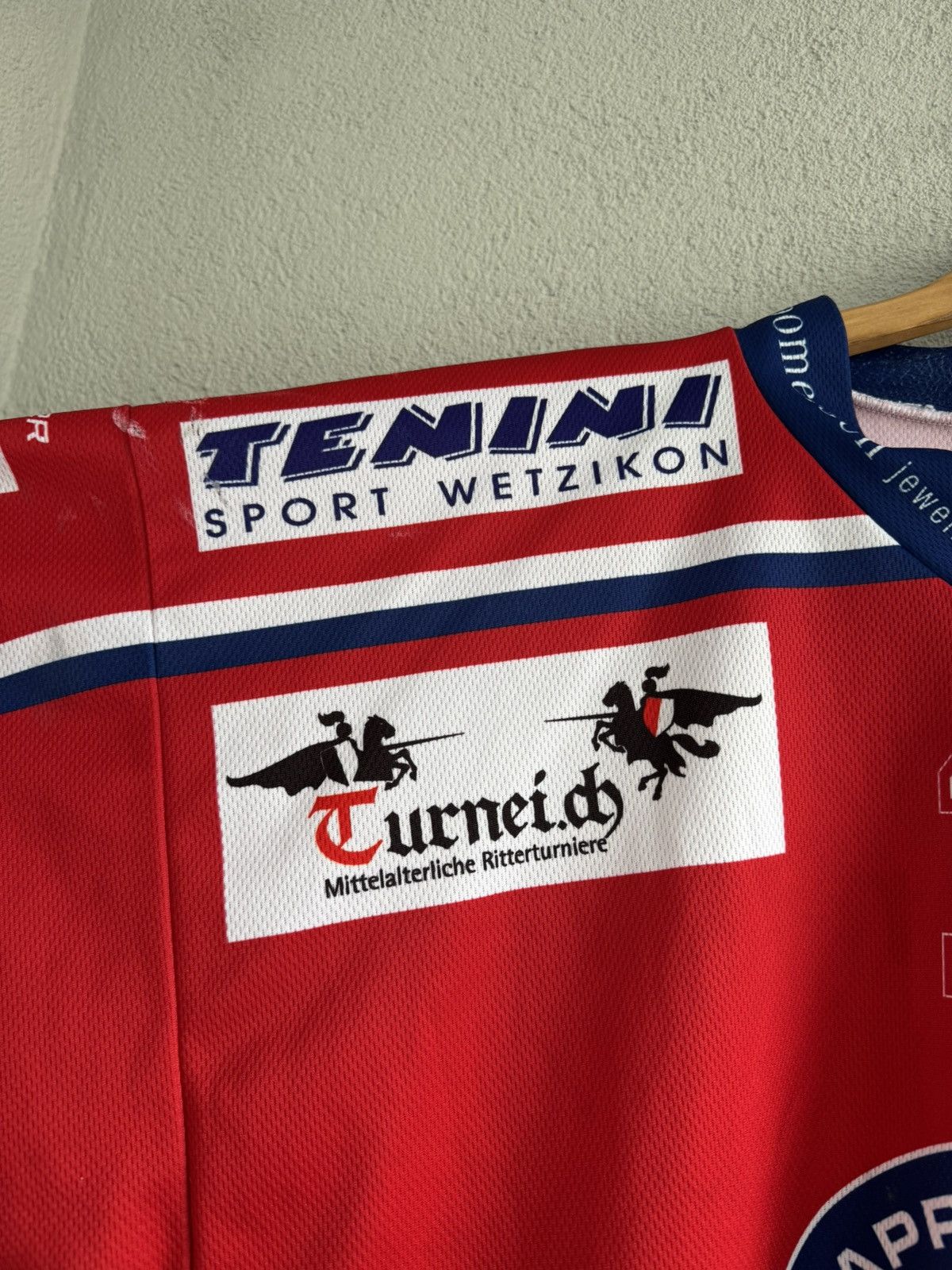 NHL Vintage Rapperswil Jona Lakers Ice Hockey Jersey Size US XL / EU 56 / 4 - 9 Thumbnail