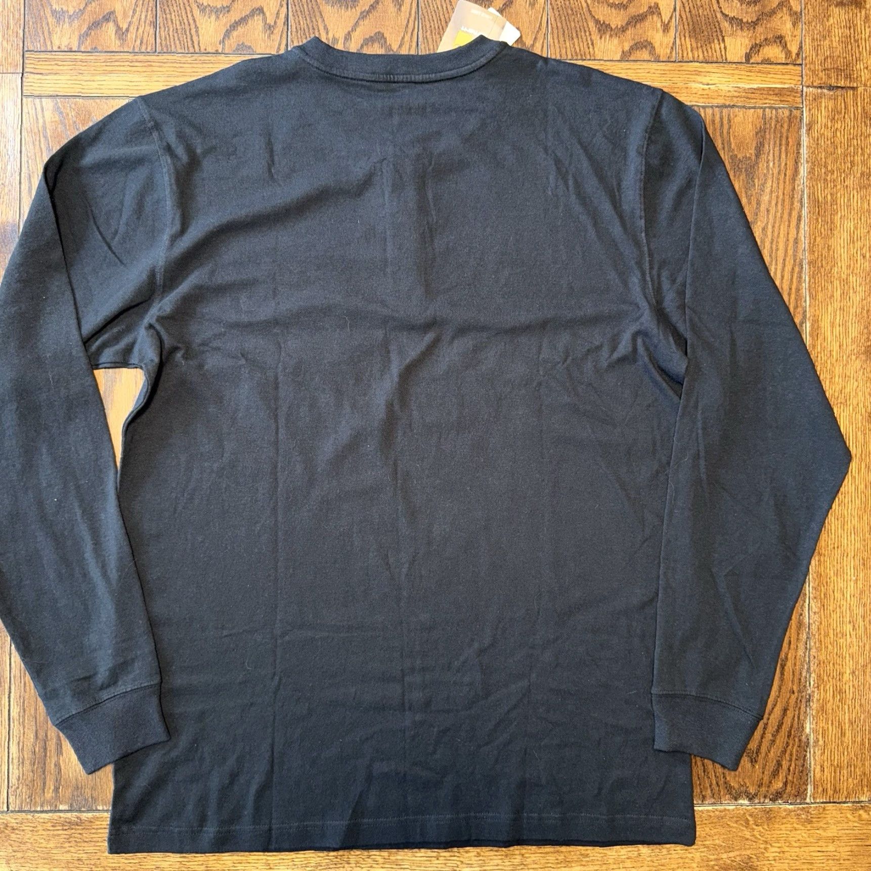 Carhartt Carhartt Shirt Long-Sleeve Pocket Henley K128 Workwear Large Tall Black New Men's Size US L / EU 52-54 / 3 - 7 Thumbnail