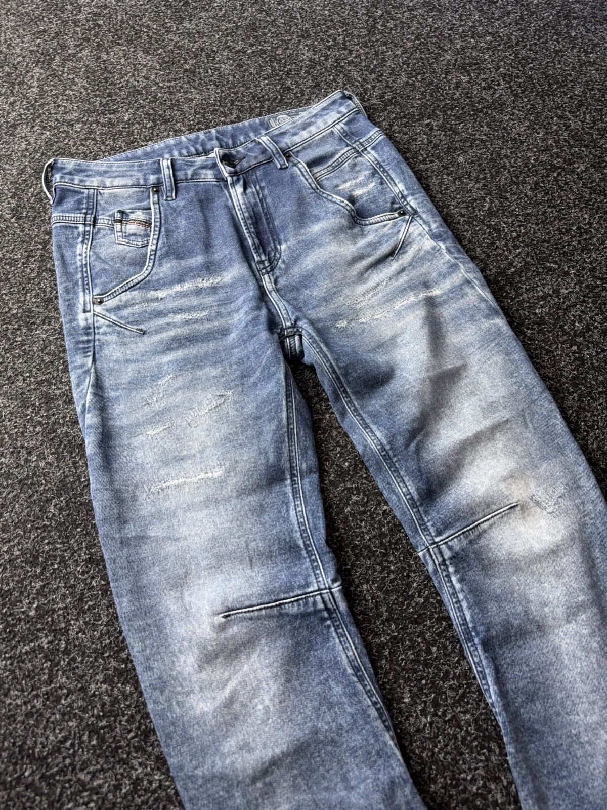 Diesel Vintage 00s Distressed Luxury Diesel Denim pants jeans Size 28" / US 6 / IT 42 - 3 Thumbnail