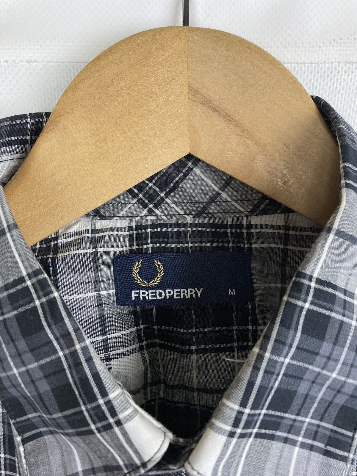 Fred Perry FP Fred Perry men’s long sleeve checked button up shirt Size US M / EU 48-50 / 2 - 15 Thumbnail