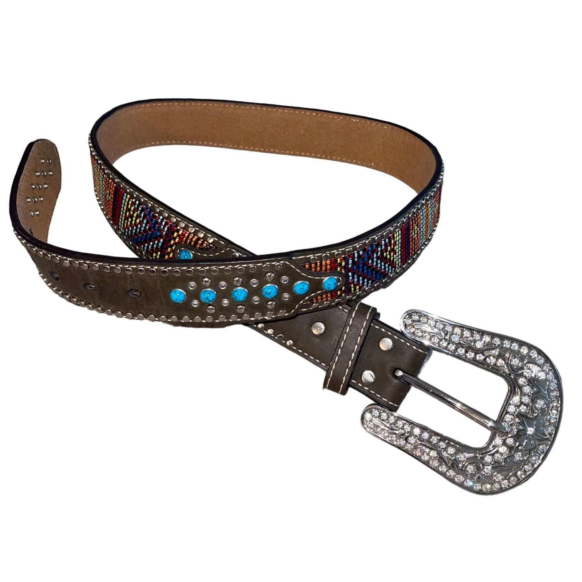 Other Blazin Roxx Womens Belt Size Medium Brown Size ONE SIZE - 1 Thumbnail