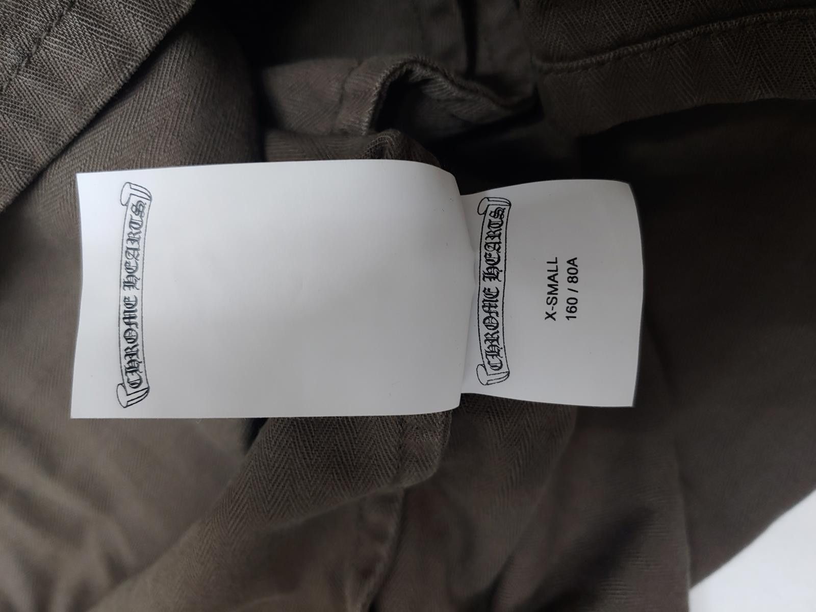 Chrome Hearts Chrome Hearts Oversized Cross Patch Shirt in Olive Green Size ONE SIZE - 6 Thumbnail