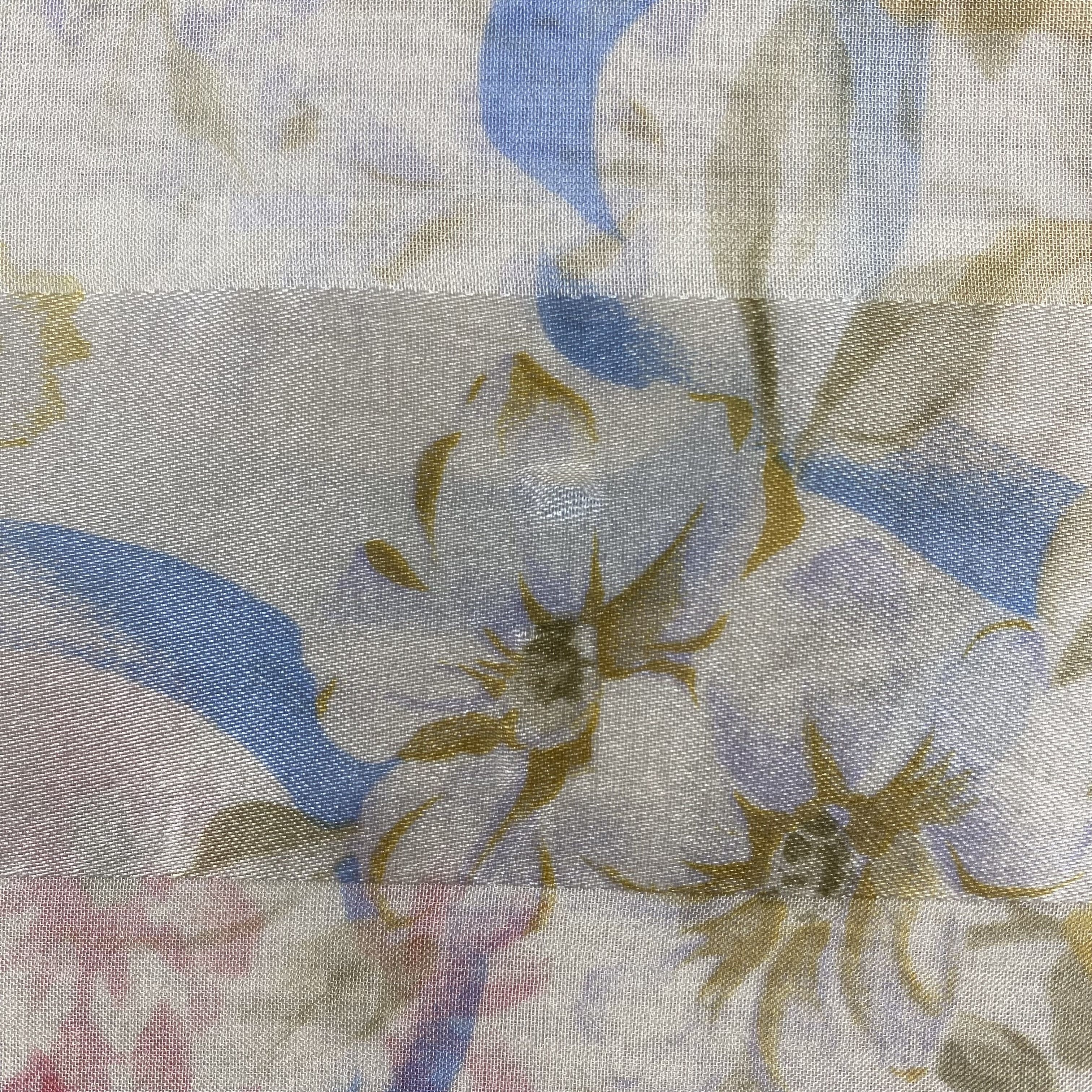 Japanese Brand × Vintage Vintage Elle Paris Silk Scarf SS029 Size ONE SIZE - 7 Thumbnail