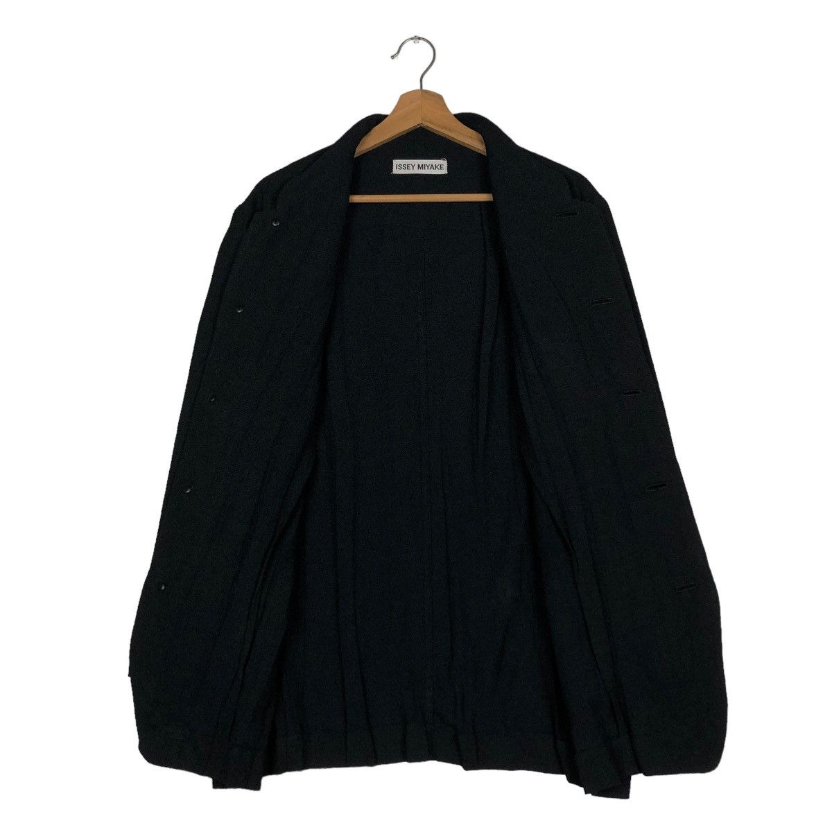 Issey Miyake 🔥RICH BLACK VINTAGE ISSEY MIYAKE JACKET MULTI POCKET CARGO Size US M / EU 48-50 / 2 - 15 Thumbnail