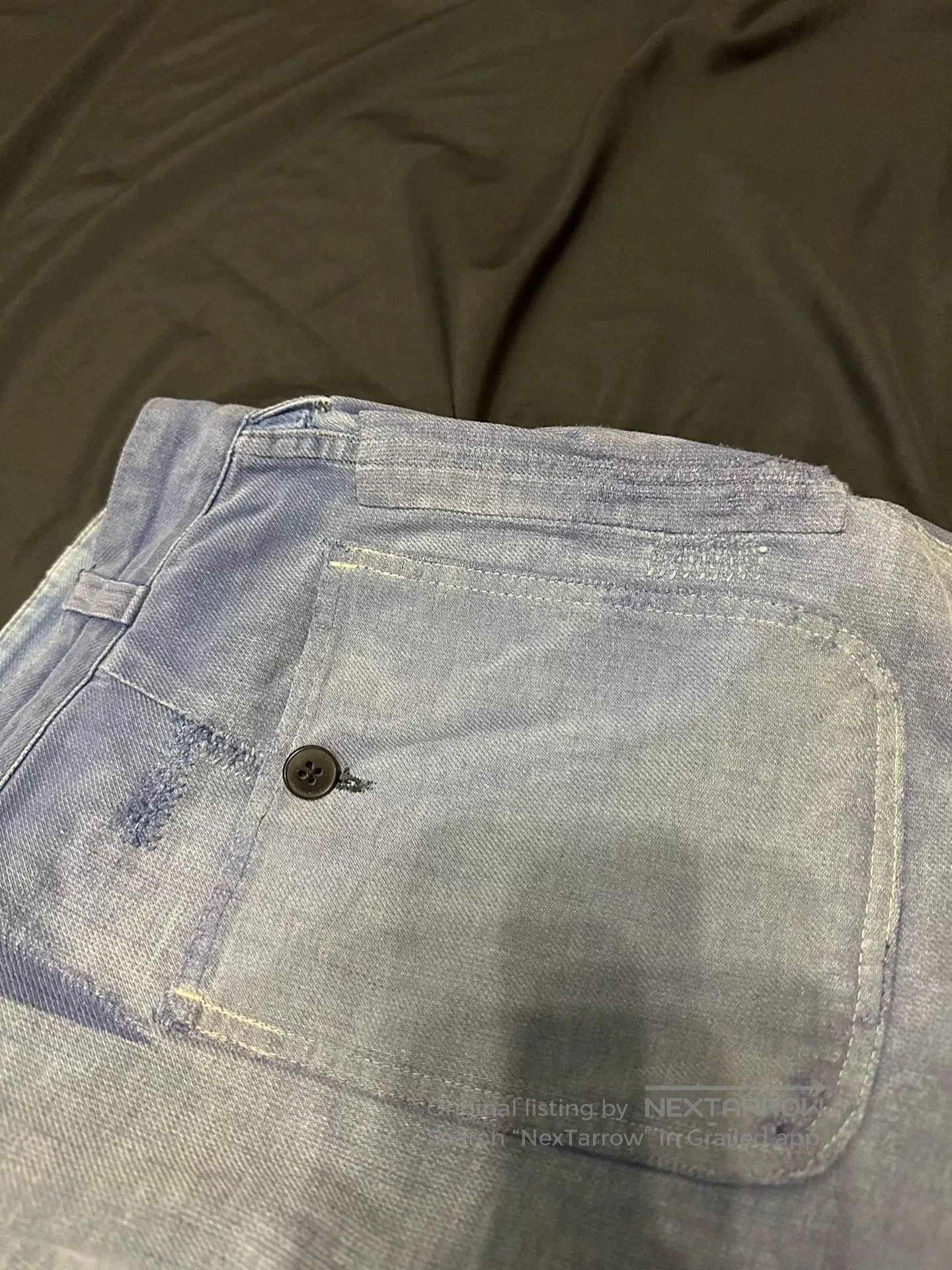 Other vintage french workwear boro pants. Size US 34 / EU 50 - 9 Thumbnail