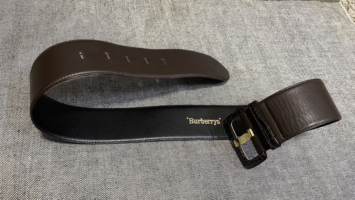 Burberry Burberry Leather Belt Size ONE SIZE - 1 Thumbnail