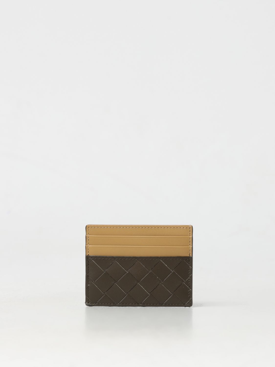 Bottega Veneta Bottega Veneta Wallet Men Kaki Size ONE SIZE - 1 Thumbnail