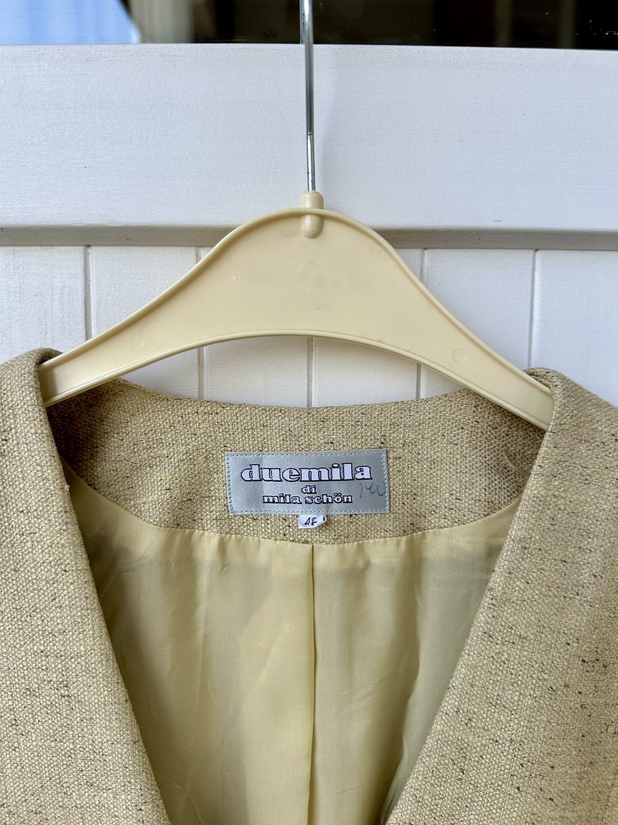 Japanese Brand 🇯🇵 Vintage Duemila De mila shon Jacket Made jn Japan Size M / US 6-8 / IT 42-44 - 5 Thumbnail